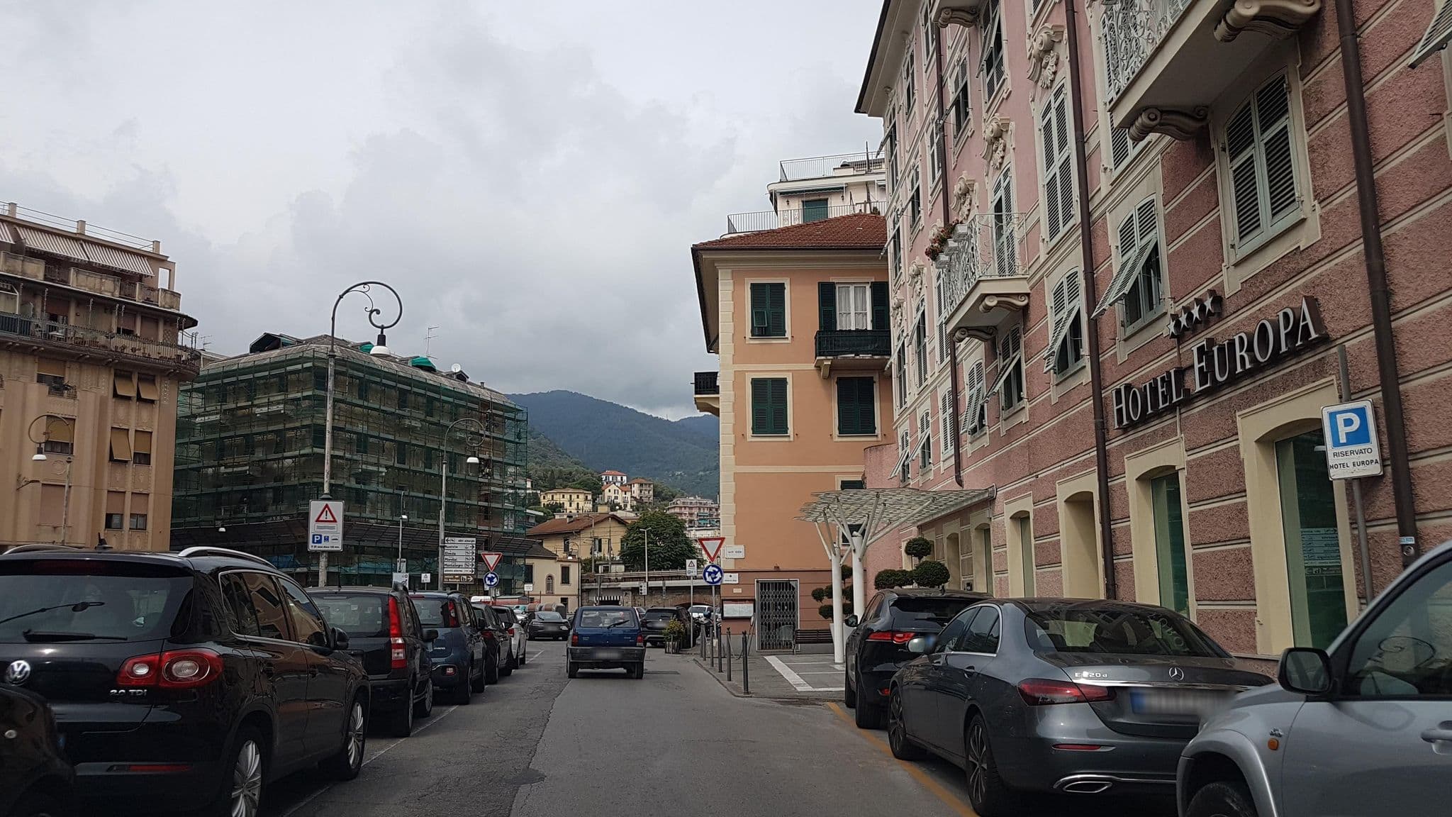 Street view near Plinio Riviera, Rapallo — © jopparn (CC BY-SA · Mapillary)