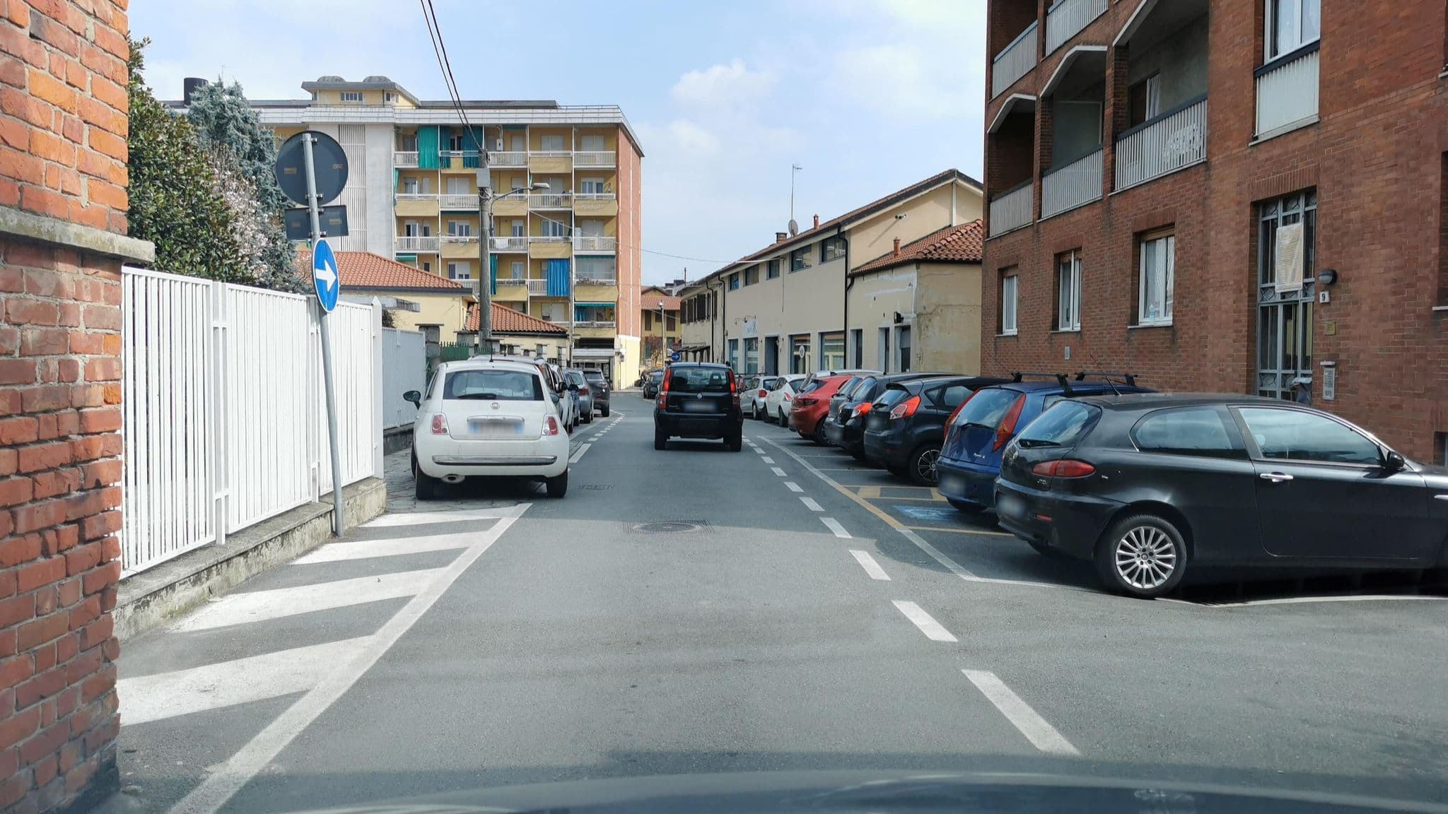Street view near Villa Boutique Apartment, Ciriè — © canfe (CC BY-SA · Mapillary)