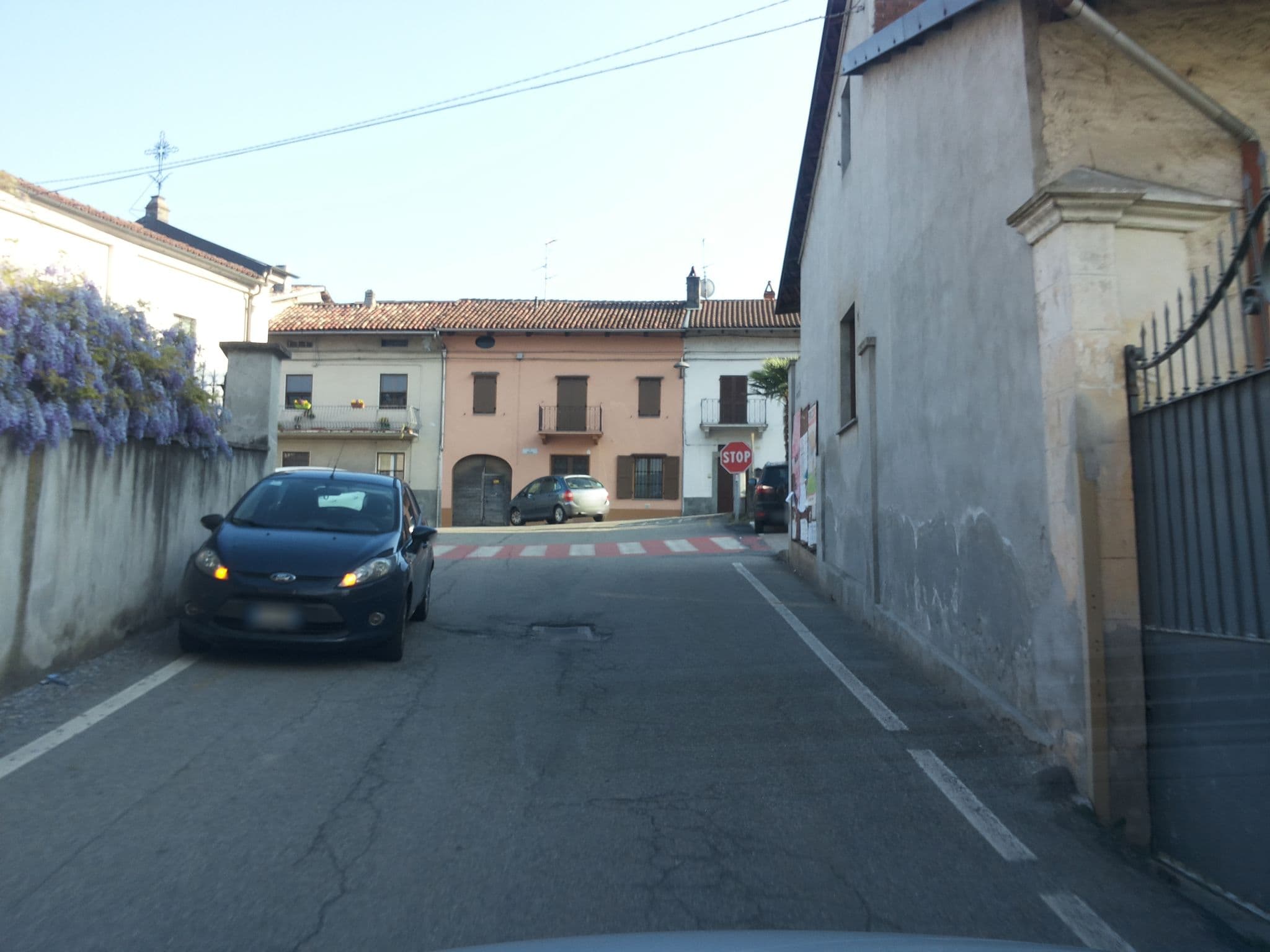 Street view near B&b "Il Giardino Dei Semplici", Azeglio — © musuruan (CC BY-SA · Mapillary)