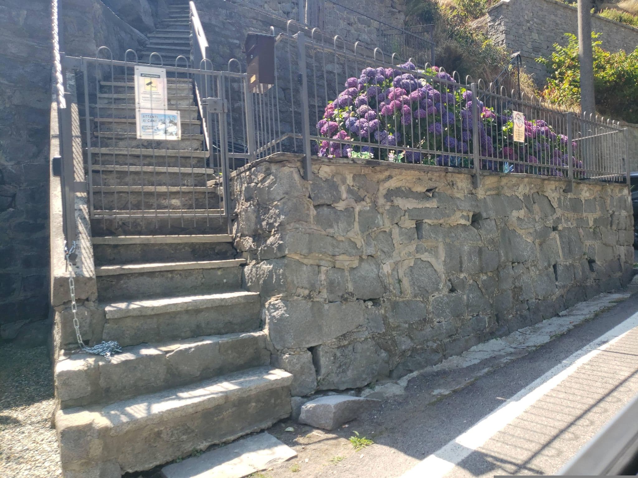 Street view near Affittacamere Vecchie Scuole, Sagliano Micca — © mapfool (CC BY-SA · Mapillary)