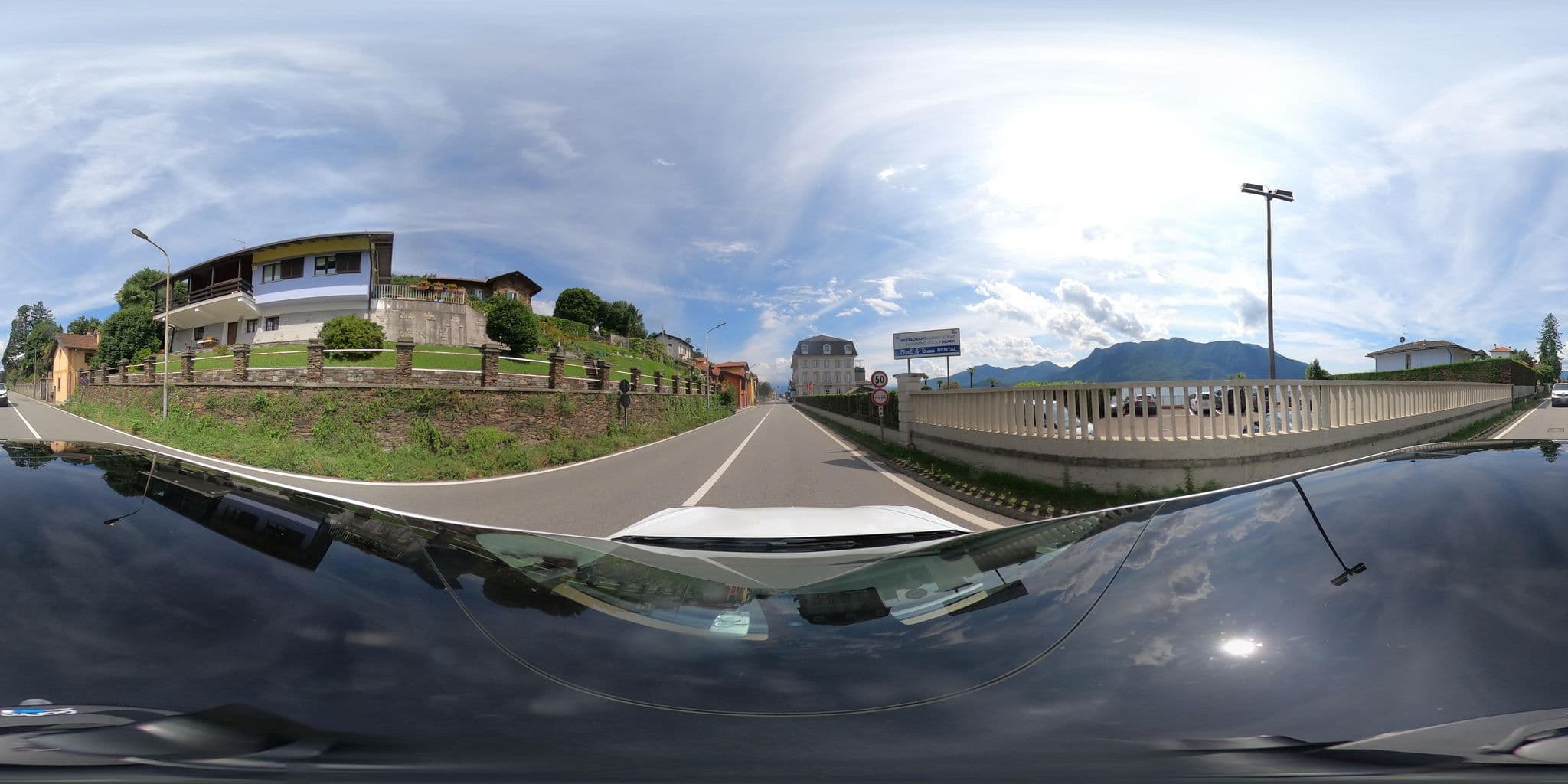 Street view near Holy Lake, Ghiffa — © peterleth (CC BY-SA · Mapillary)