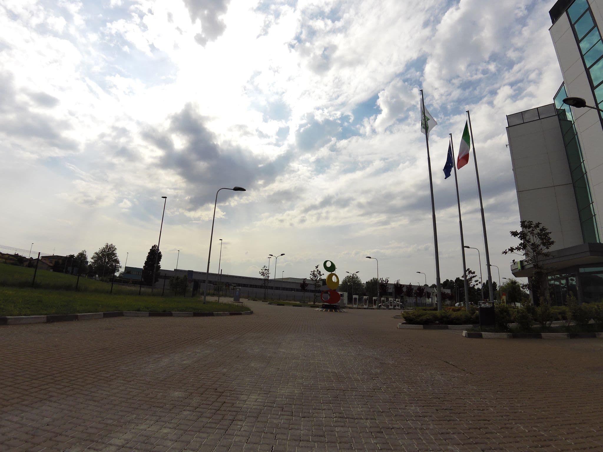 Street view near ibis Styles Milano Melegnano, Carpiano — © marcuscalabresus (CC BY-SA · Mapillary)