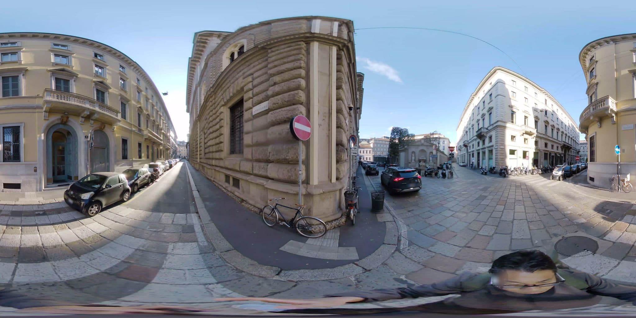Street view near Milan Royal Suites, Brera — © mapconcierge (CC BY-SA · Mapillary)