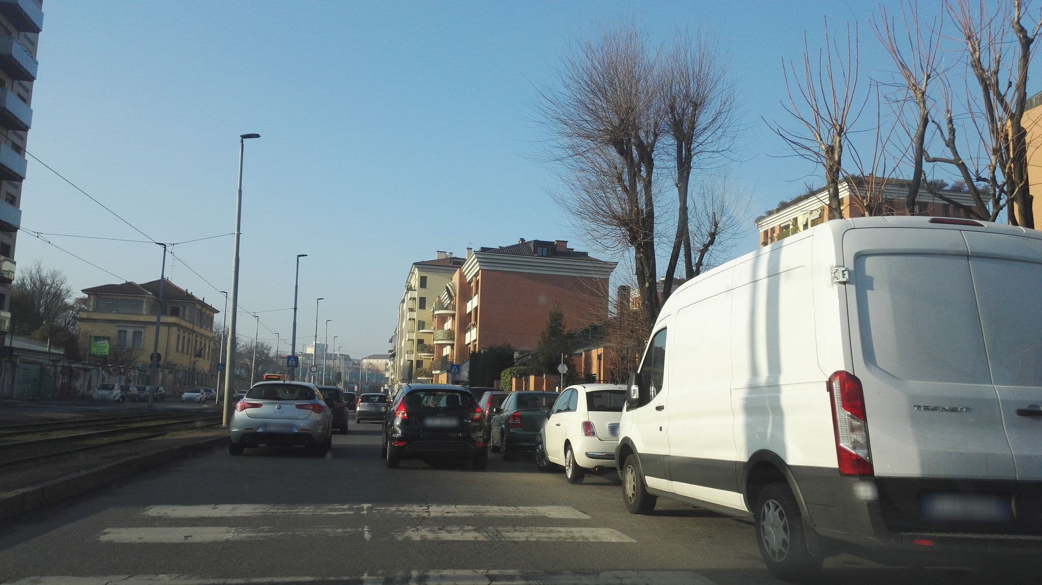 Street view near Residence Futura, Linate — © marcuscalabresus (CC BY-SA · Mapillary)