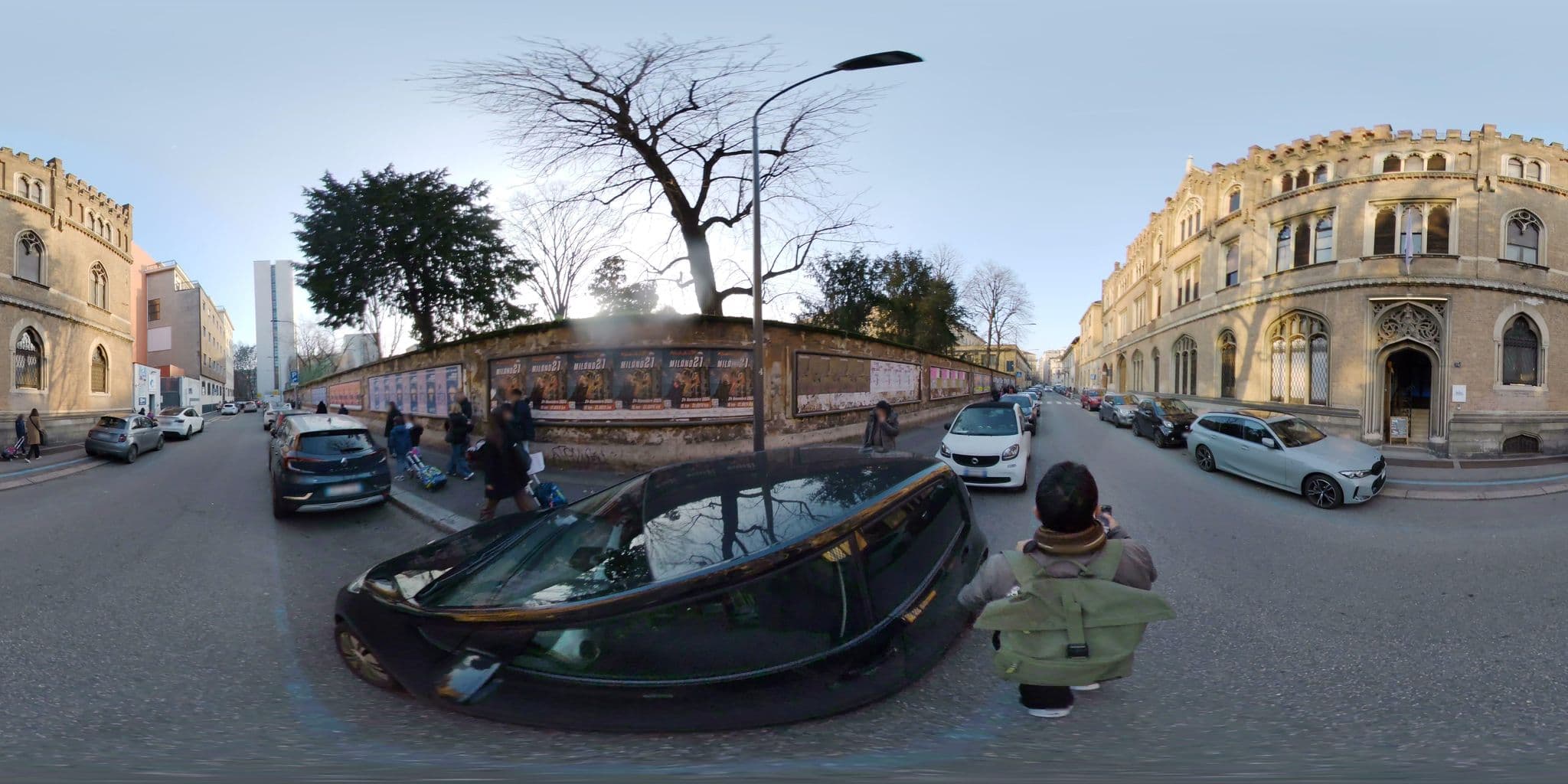 Street view near Babila Hostel & Bistrot, Milan — © mapconcierge (CC BY-SA · Mapillary)