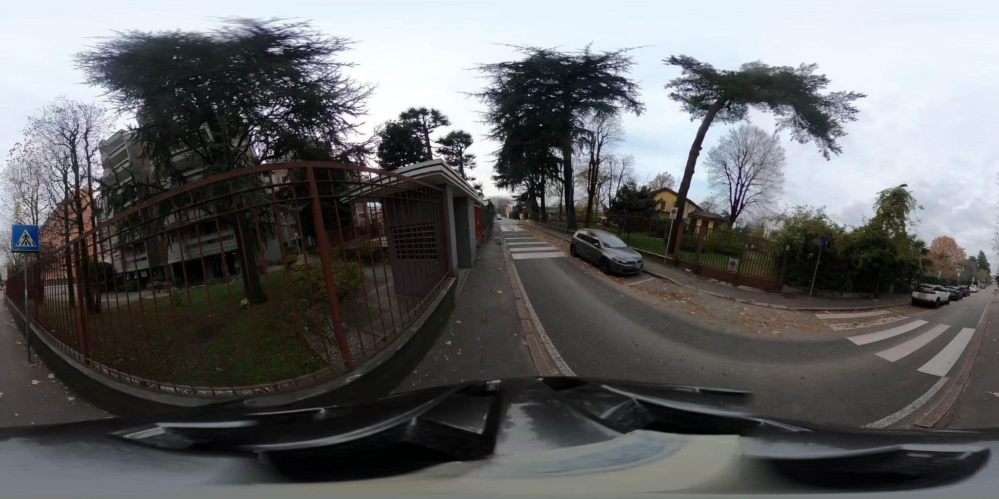 Street view near Oca Grassa B&B, Bresso — © jacopofar (CC BY-SA · Mapillary)