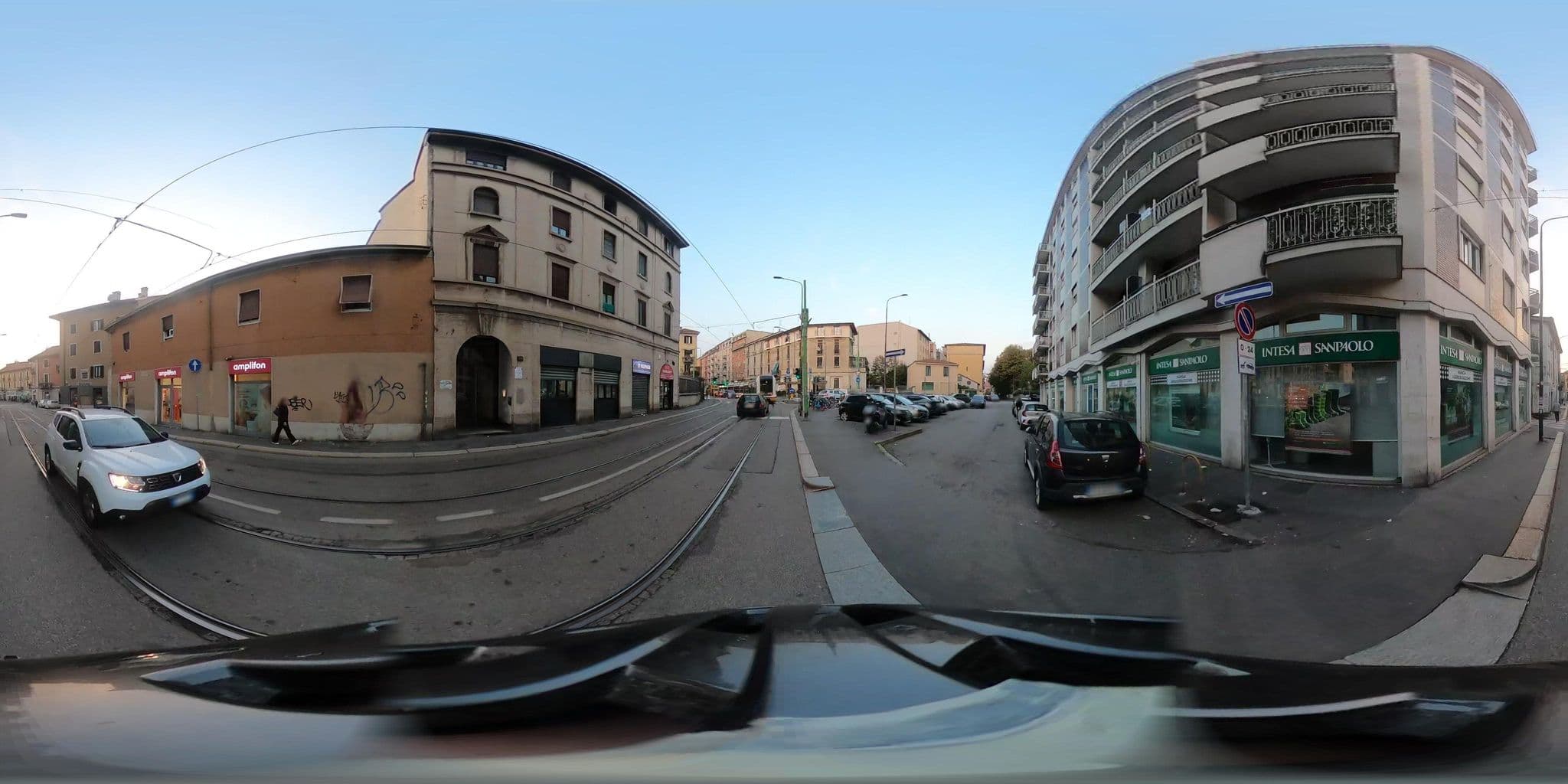 Street view near B&B La casa del nespolo di. Niguarda Milano, Bresso — © jacopofar (CC BY-SA · Mapillary)