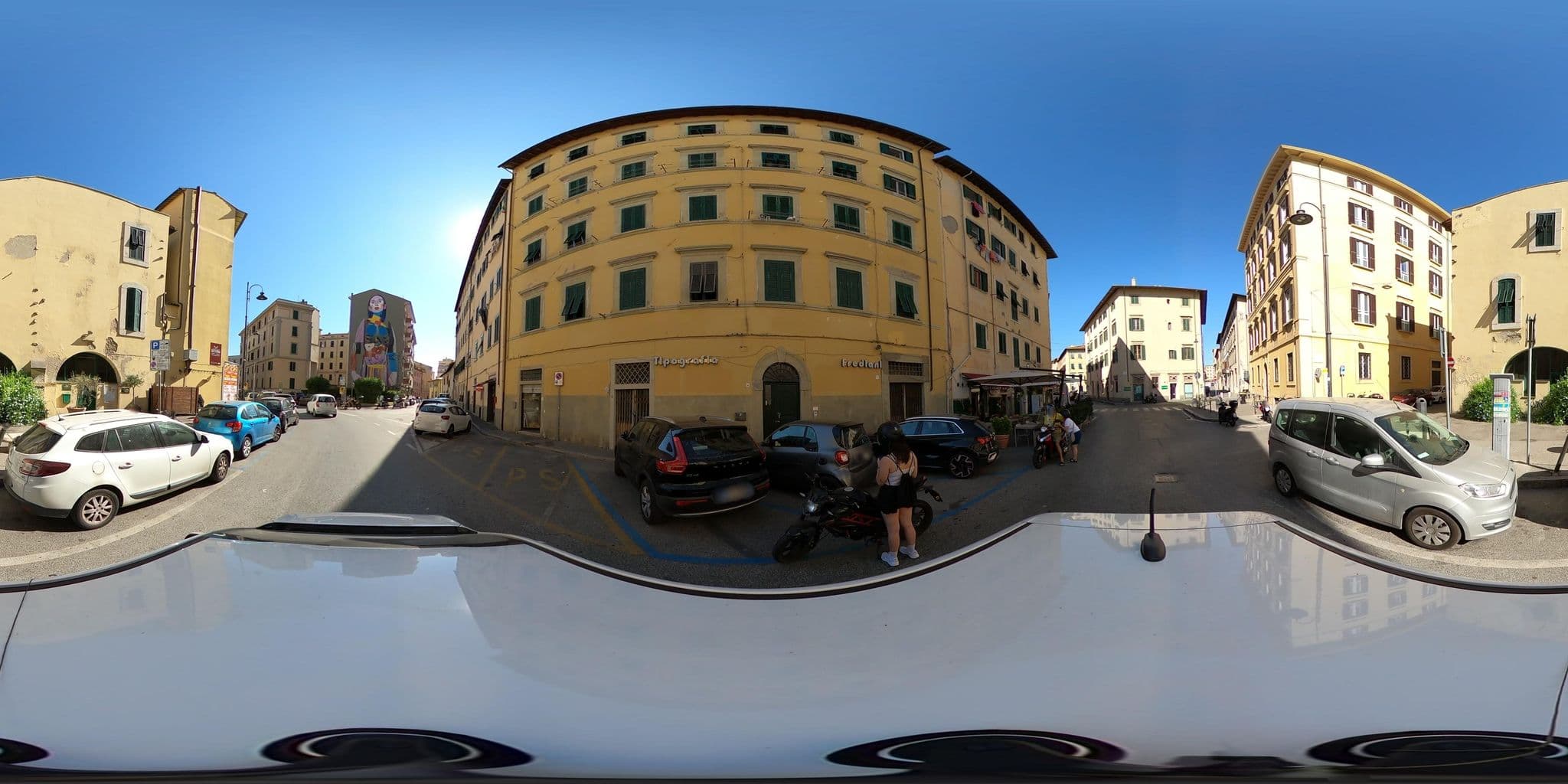 Street view near Casa Le Coccole, Livorno — © momix (CC BY-SA · Mapillary)