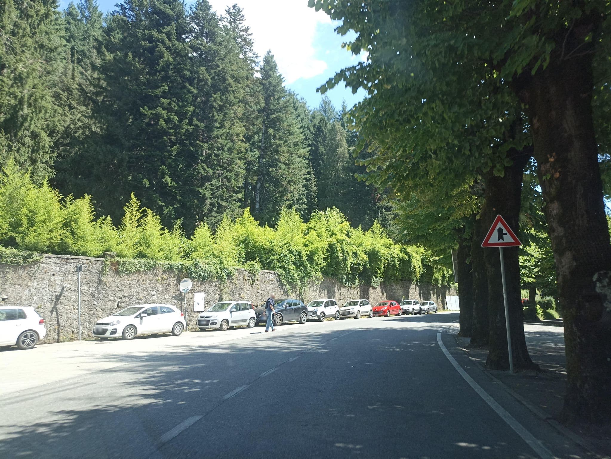 Street view near Hotel Giardini, San Marcello Pistoiese — © massic80 (CC BY-SA · Mapillary)