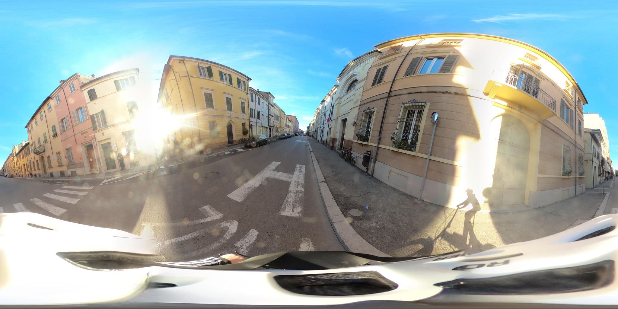 Street view near Corso Mazzini, Faenza — © elenadt (CC BY-SA · Mapillary)