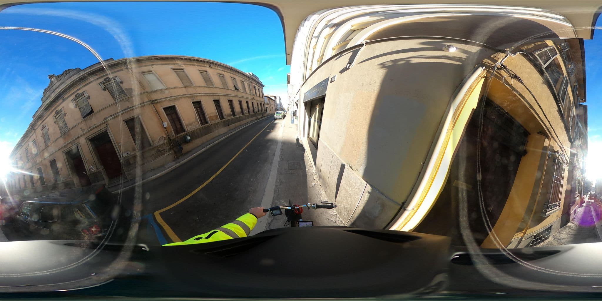 Street view near Taverna Cavour, Faenza — © TombolanAssociati (CC BY-SA · Mapillary)