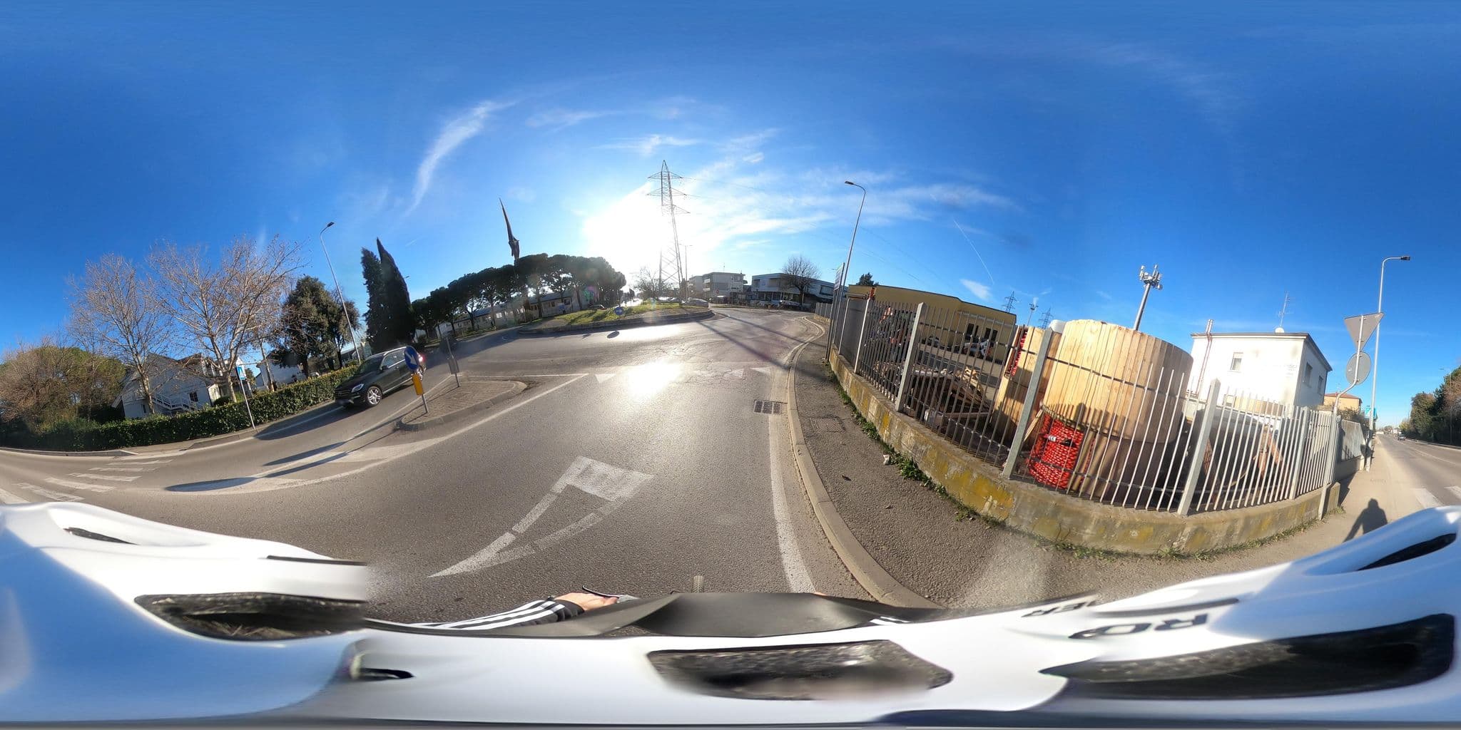 Street view near La Rosa Antica, Faenza — © elenadt (CC BY-SA · Mapillary)