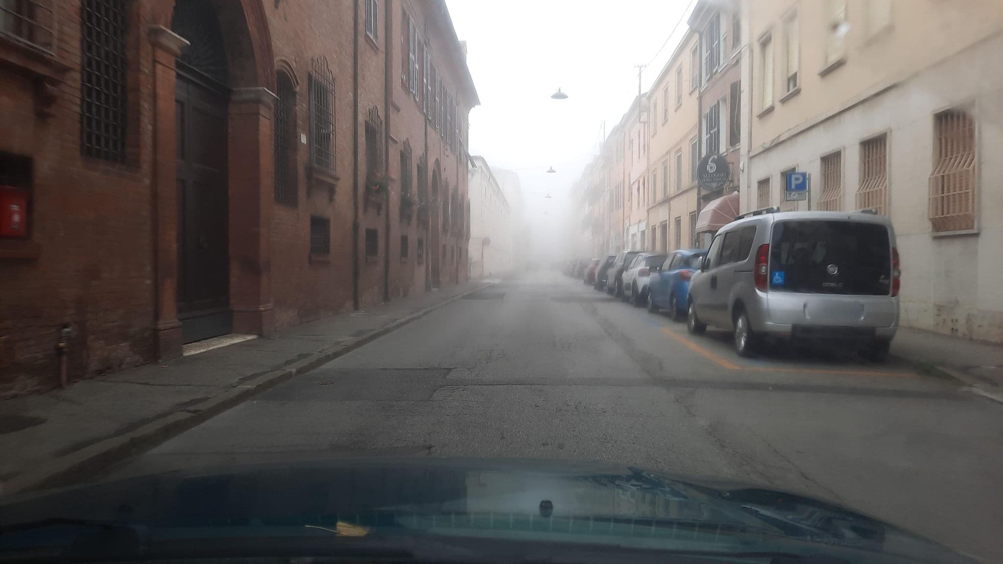 Street view near Alloggio della Biscia, Ferrara — © wegavision (CC BY-SA · Mapillary)