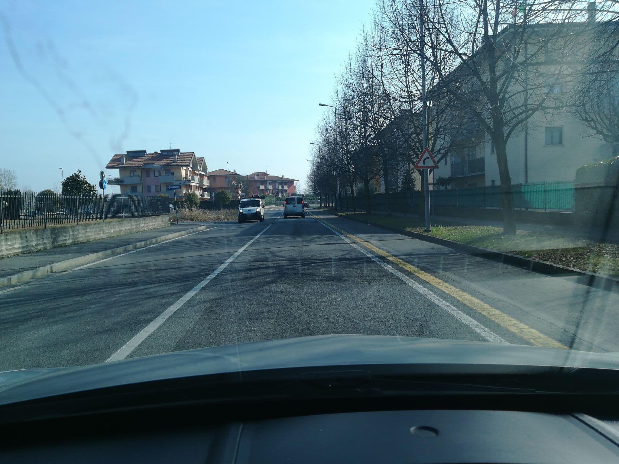 Street view near La Casa di Dafne, Stezzano — © renaultgt (CC BY-SA · Mapillary)