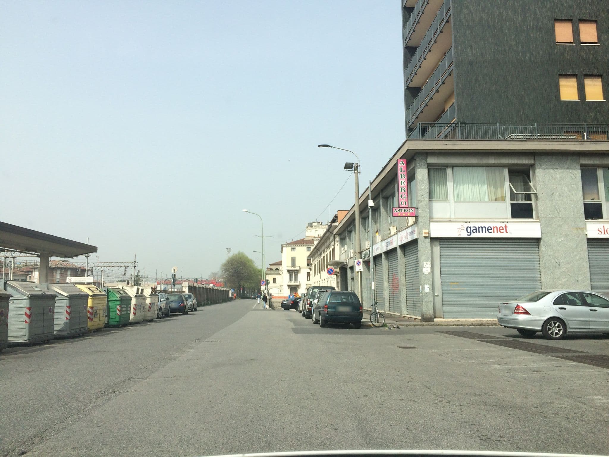 Street view near Albergo Astron, Brescia — © plago73 (CC BY-SA · Mapillary)