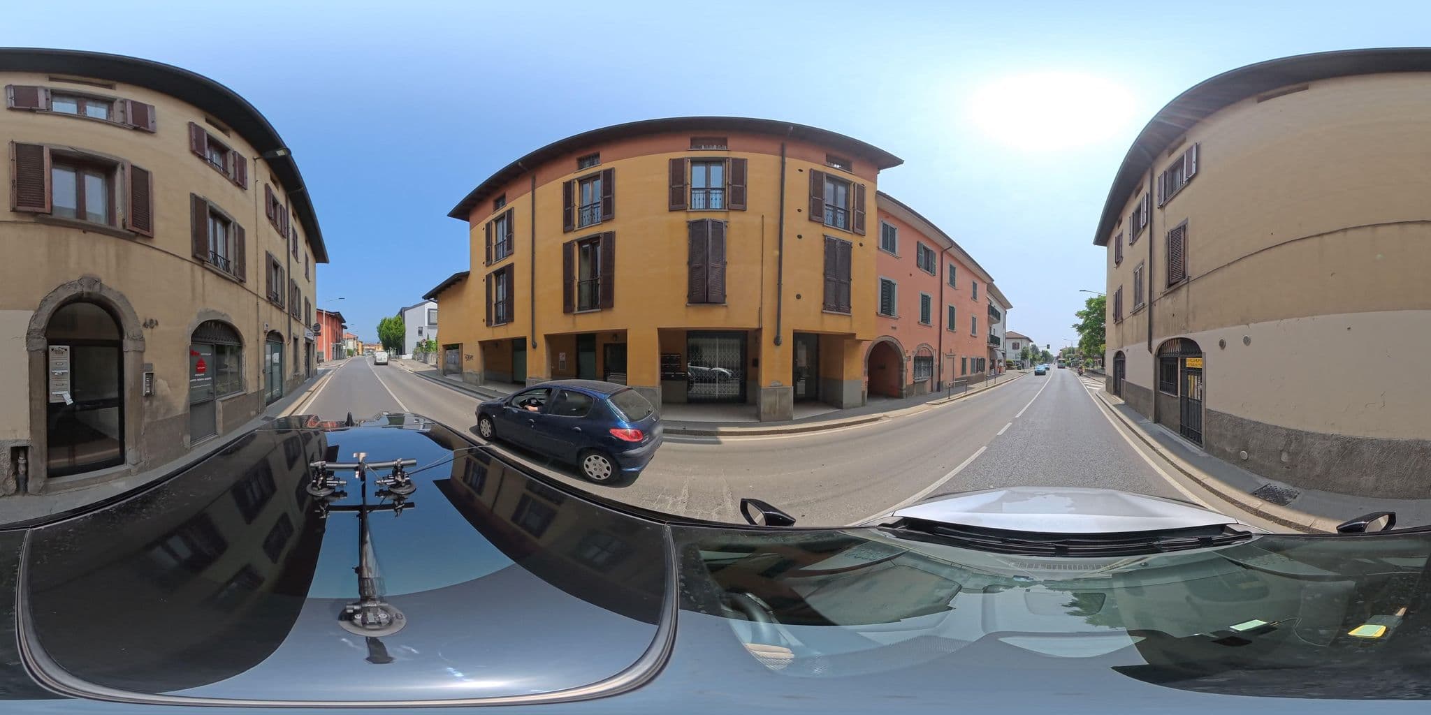 Street view near B&B Bergamum, Ponteranica — © Polinomia (CC BY-SA · Mapillary)