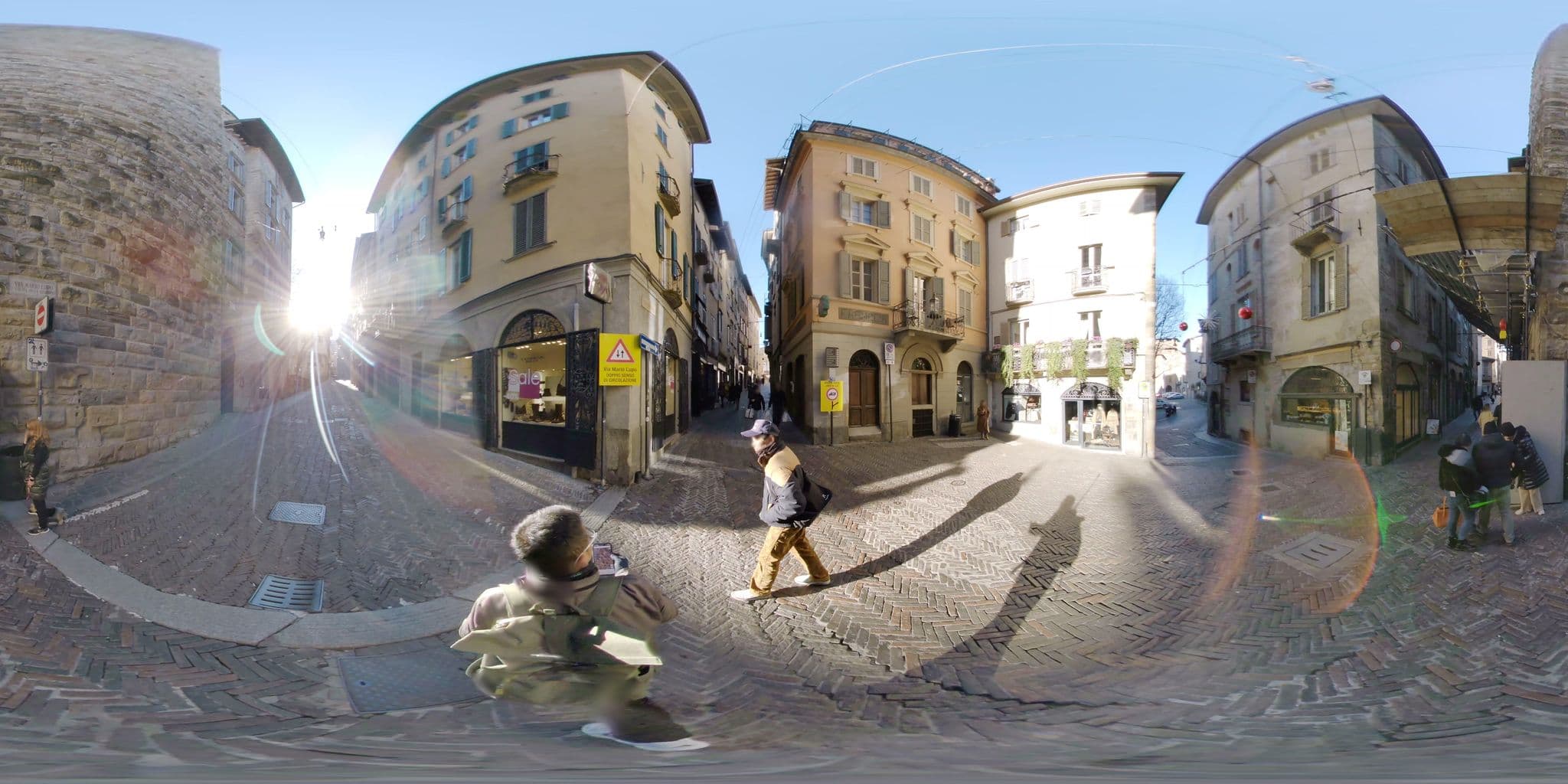 Street view near gambithotel, Bergamo — © mapconcierge (CC BY-SA · Mapillary)