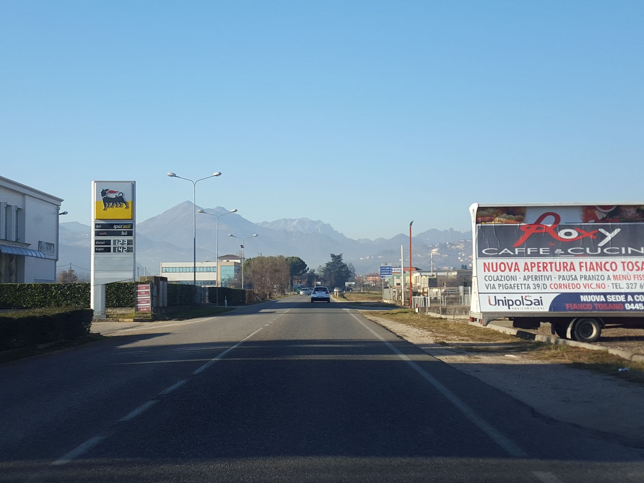 Street view near Hotel Perinella, Cereda-Cozza Cornedo — © lucamenini (CC BY-SA · Mapillary)