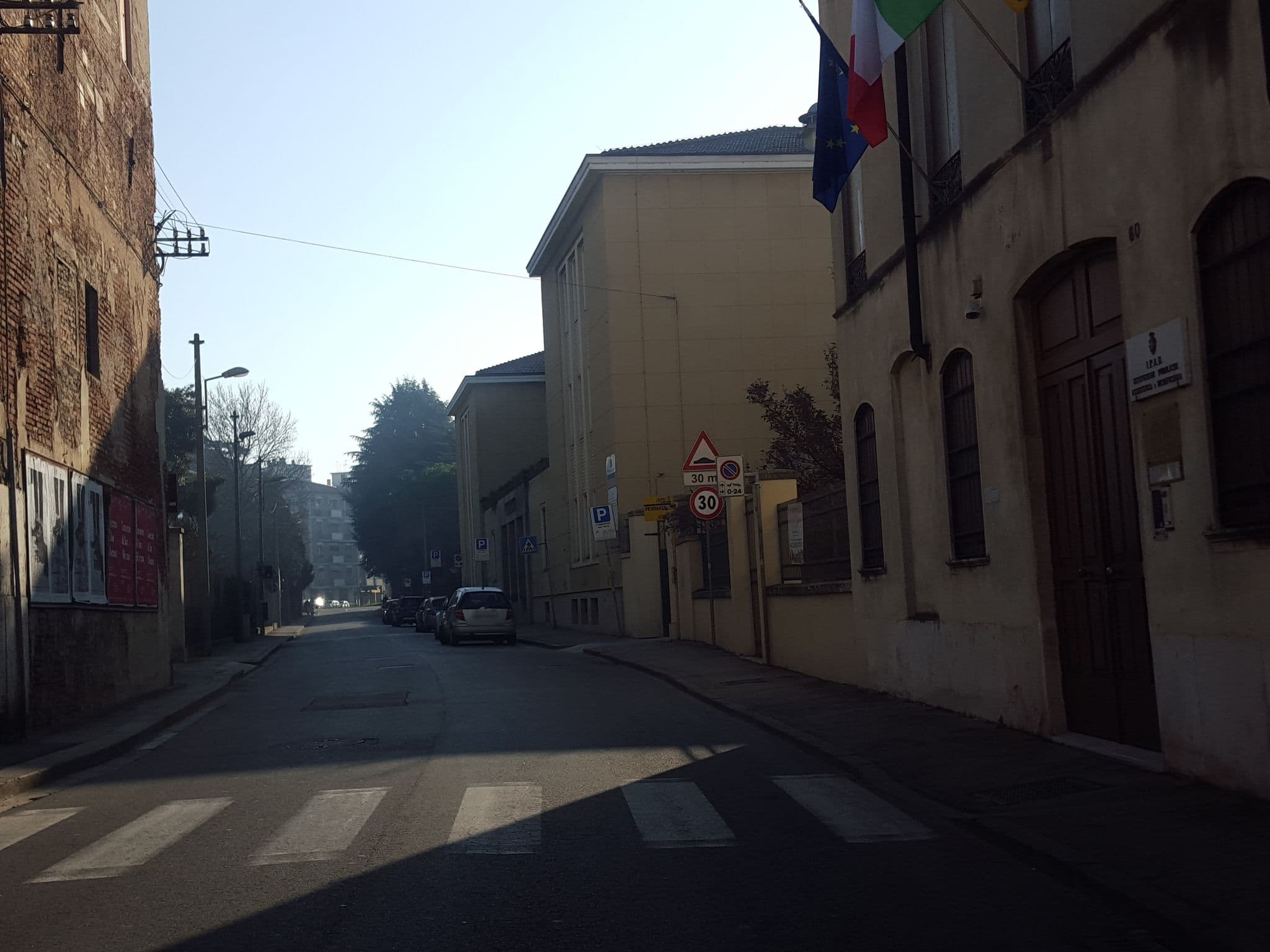 Street view near Mini Contrà San Pietro, Vicenza — © lucamenini (CC BY-SA · Mapillary)