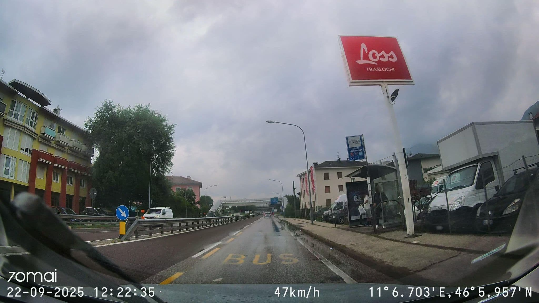 Street view near Hotel Ristorante Oasi di Bampi Alessio, Meano — © doriel (CC BY-SA · Mapillary)