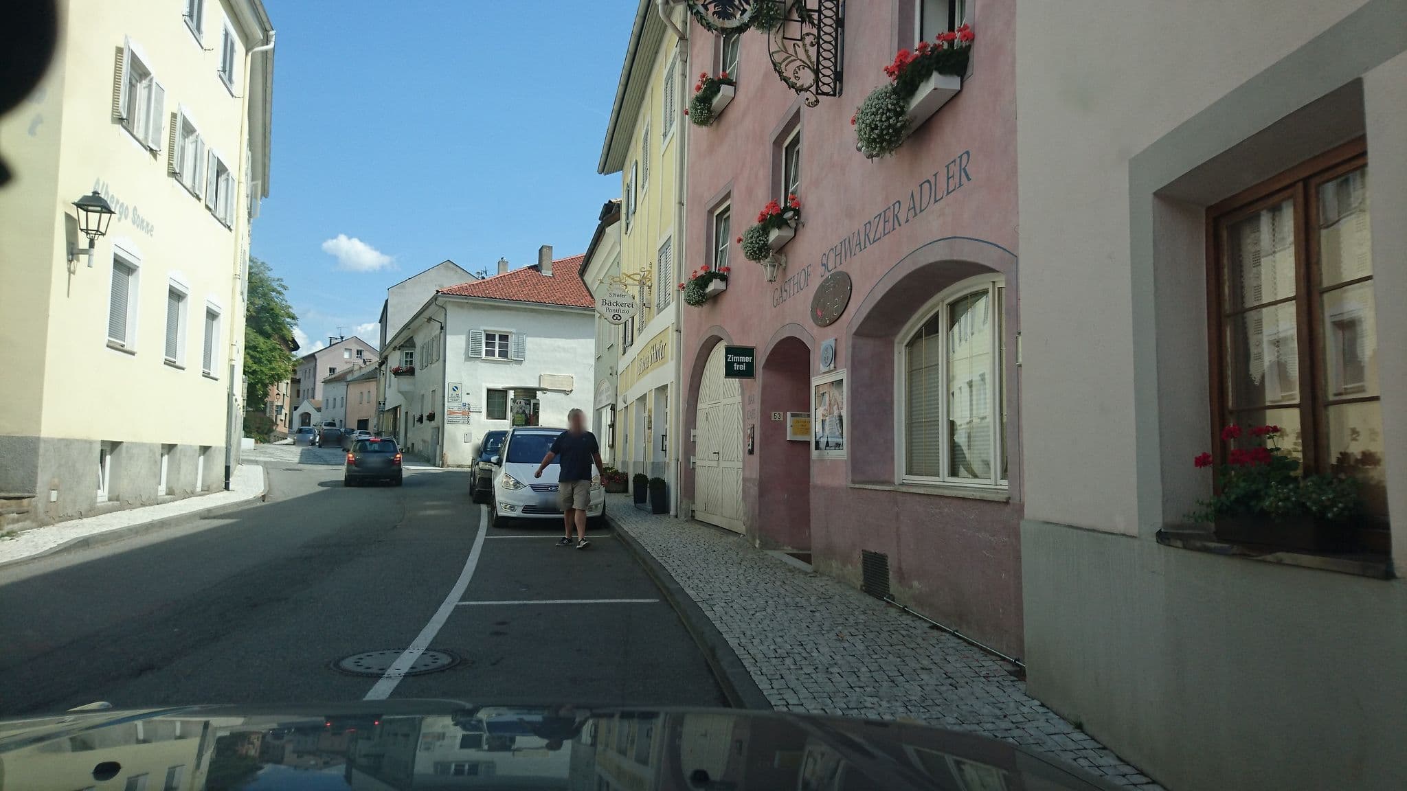 Street view near Pensione Aquila Nera, Lasa — © voschix (CC BY-SA · Mapillary)