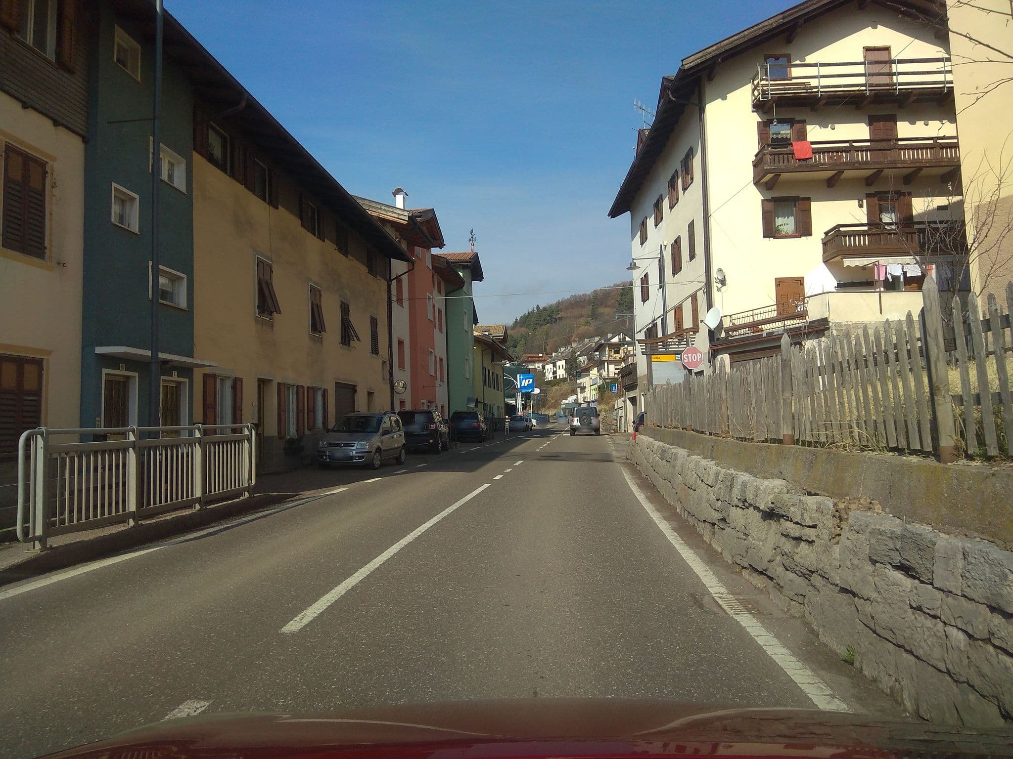Street view near Bernard Apartaments, Tesero — © silviopen (CC BY-SA · Mapillary)