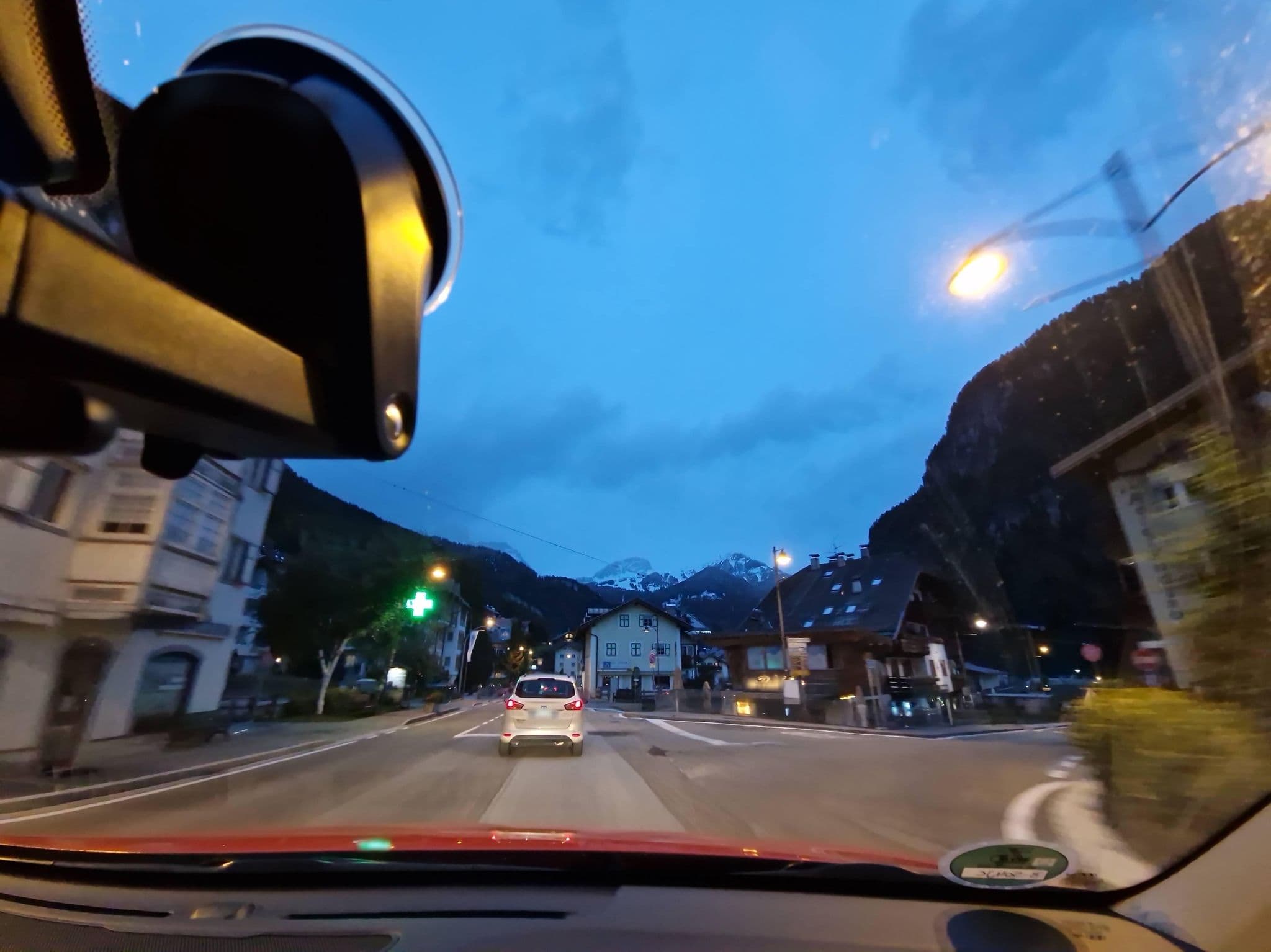 Street view near Villa Plasidia 2, Canazei — © mcliquid (CC BY-SA · Mapillary)