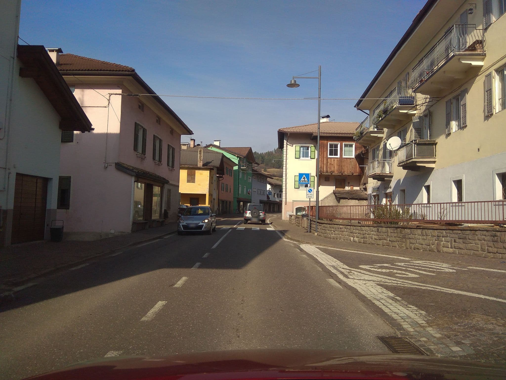 Street view near Casa Sartori, Tesero — © silviopen (CC BY-SA · Mapillary)