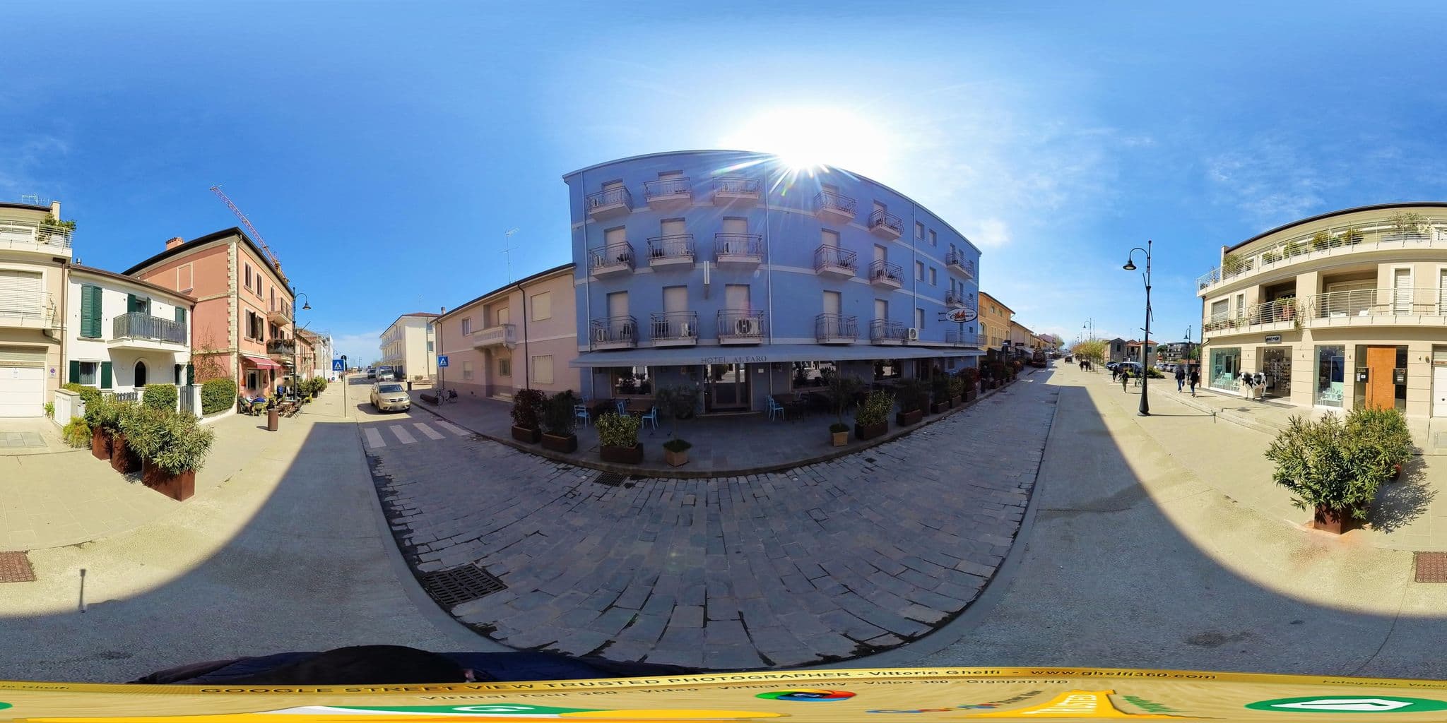 Street view near Chiara SAS di villa chiara, Cervia — © Ghelfi360 (CC BY-SA · Mapillary)