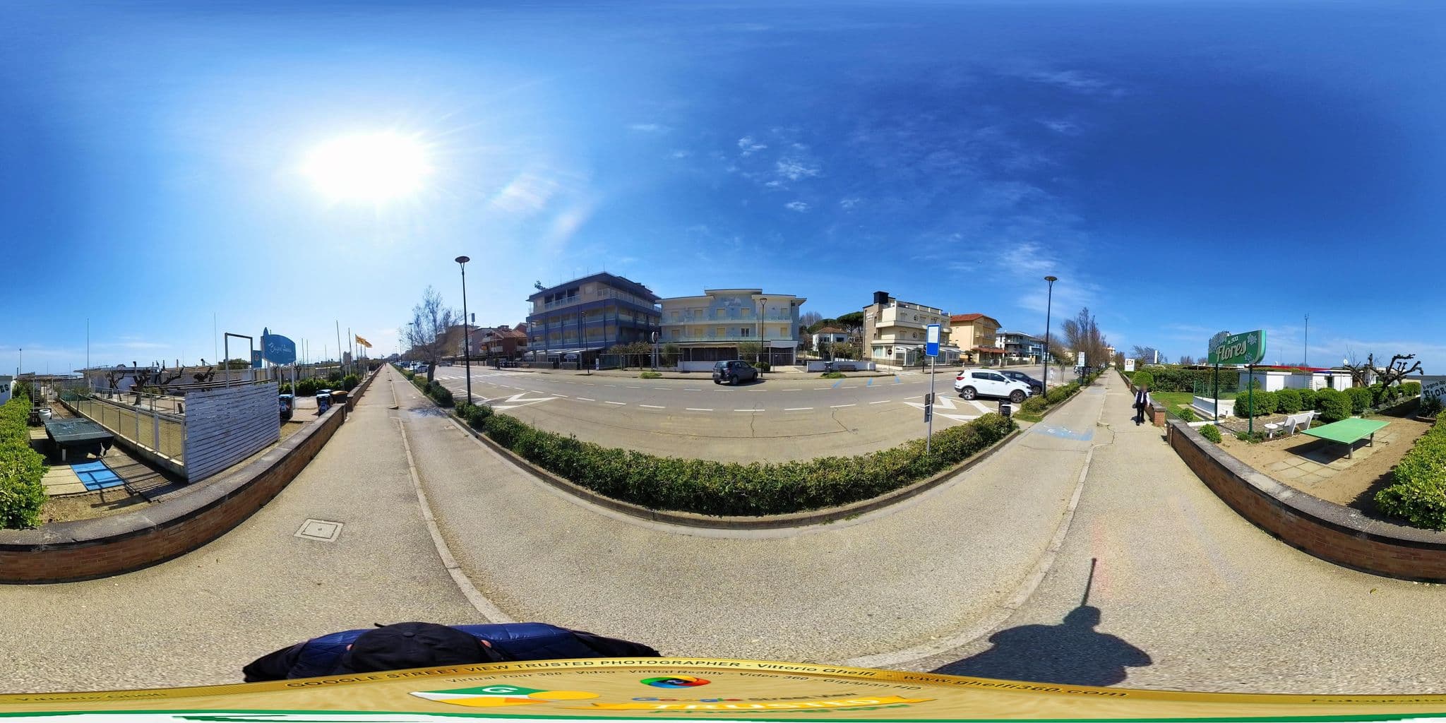 Street view near Hotel Alda, Cervia — © Ghelfi360 (CC BY-SA · Mapillary)