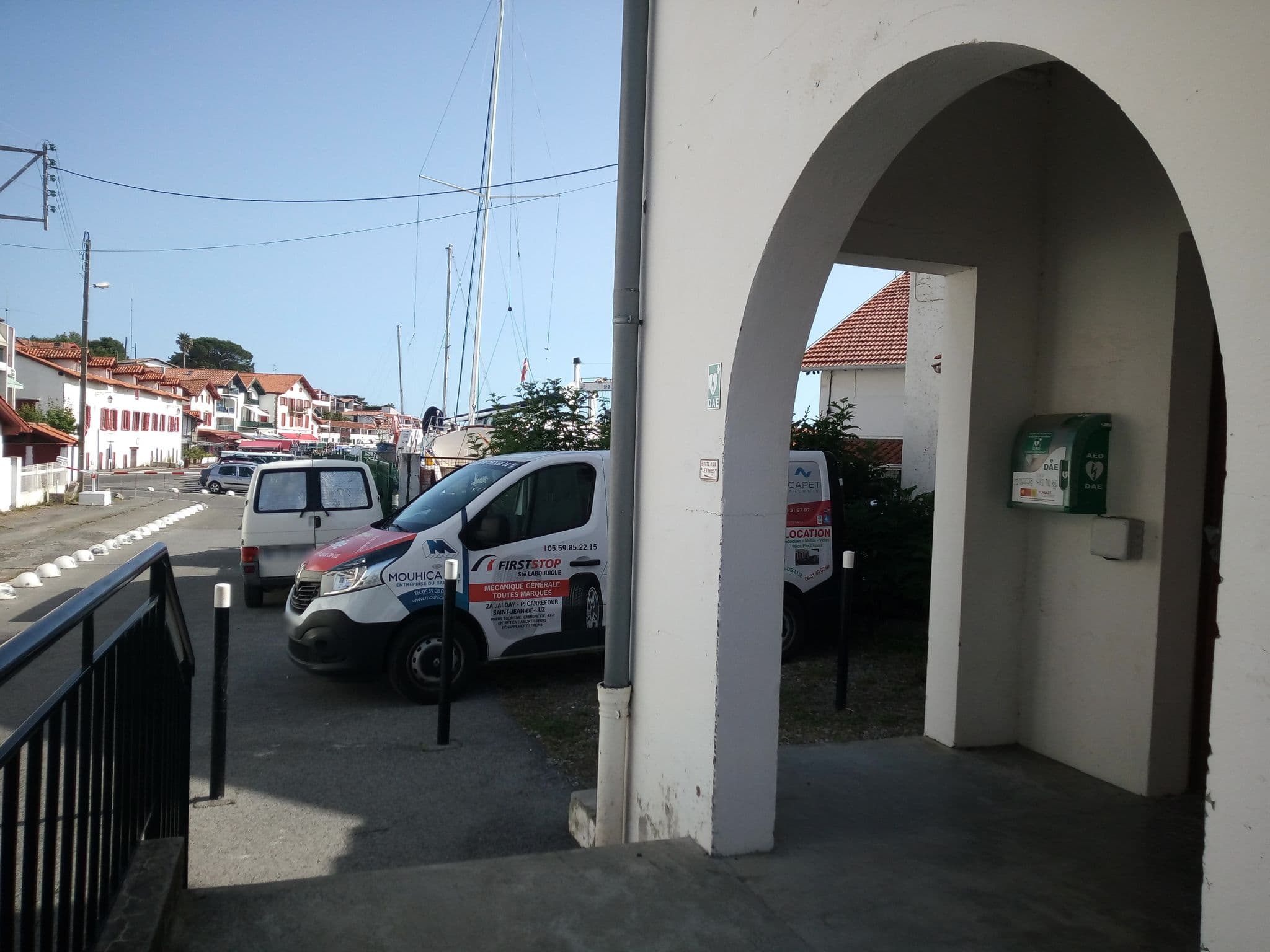 Street view near Maison du Littoral Basque, Ciboure — © otpbromagny (CC BY-SA · Mapillary)