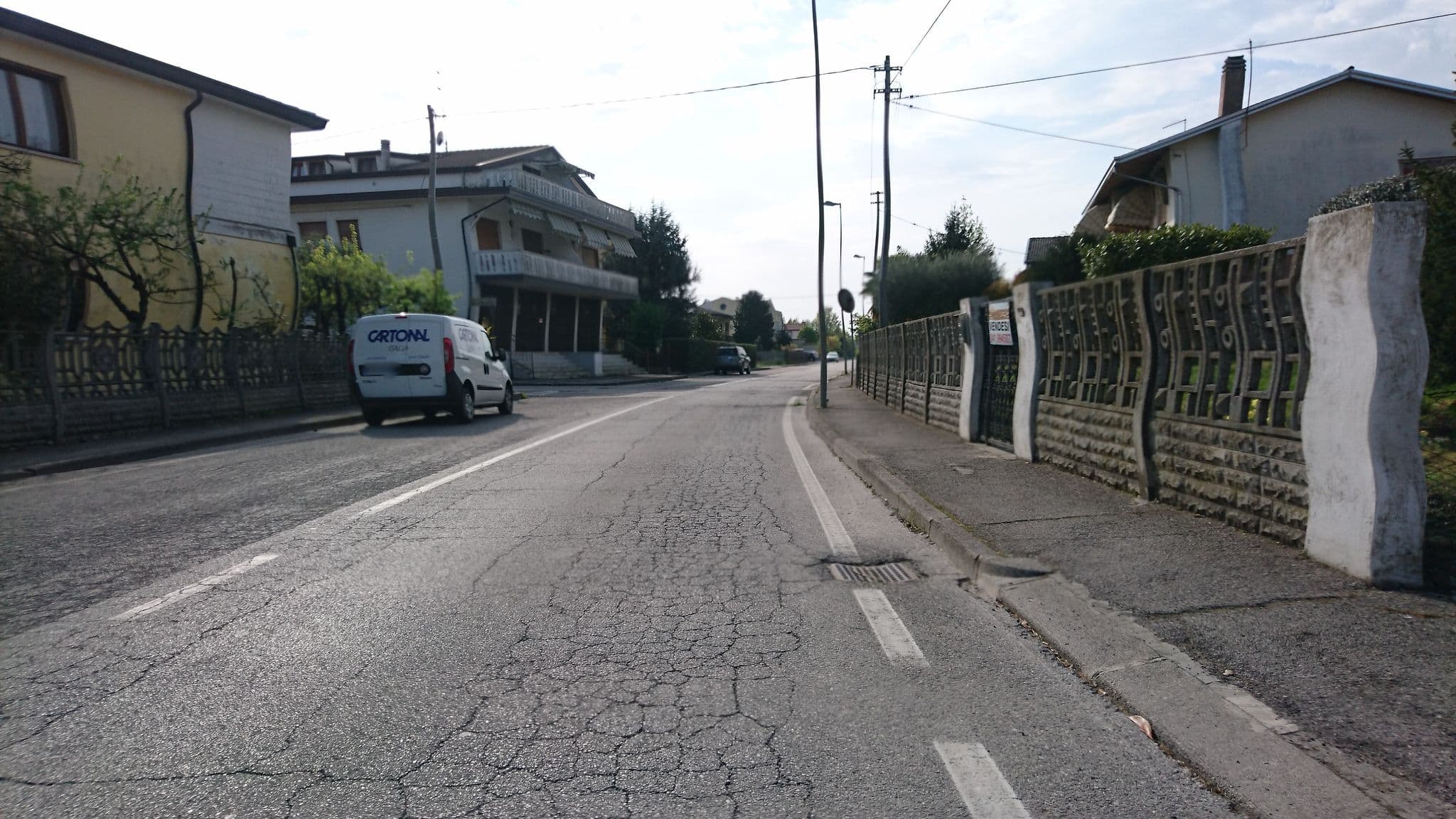 Street view near Gallimberti Hotel Mira, Marghera — © voschix (CC BY-SA · Mapillary)