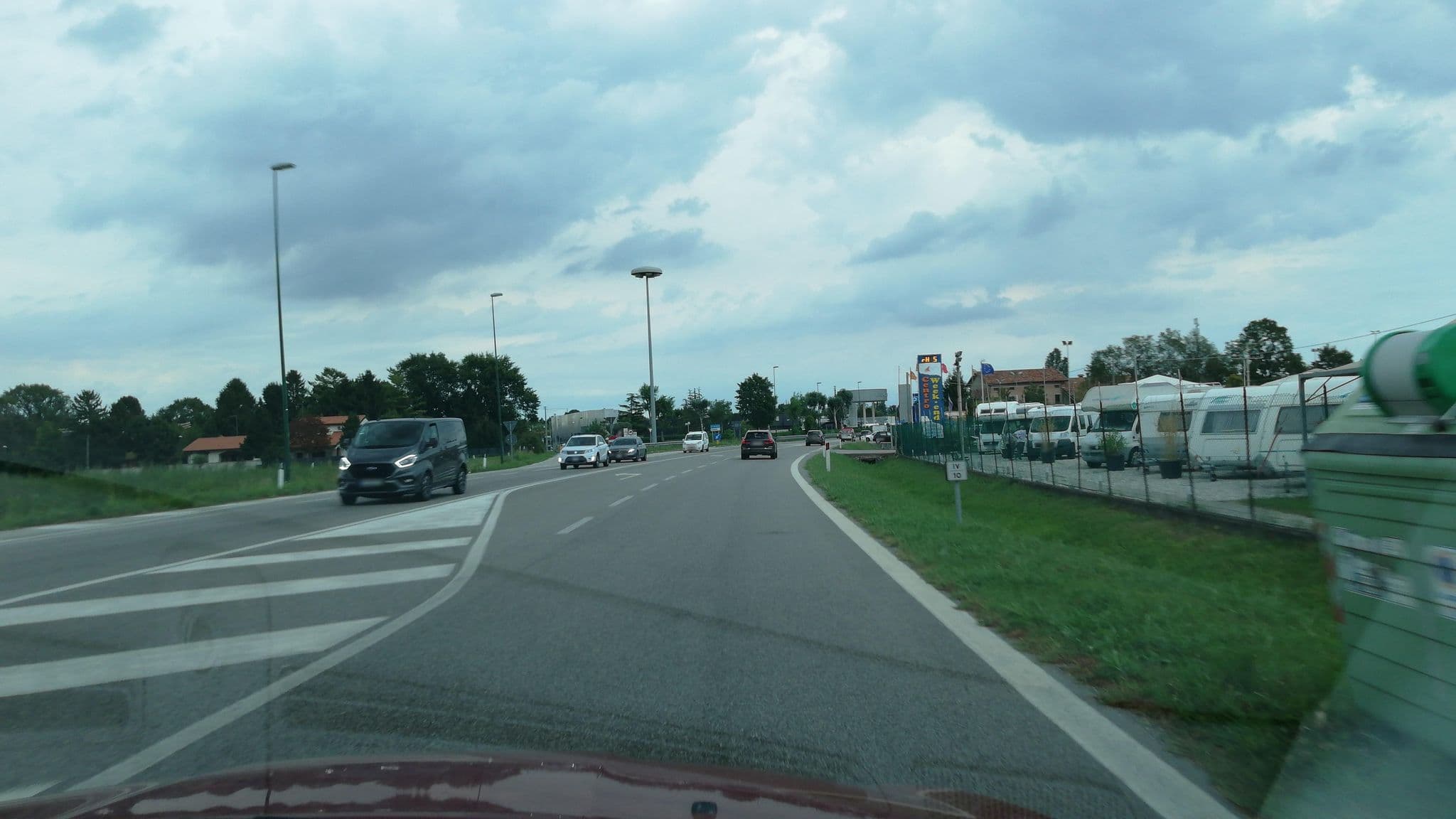 Street view near Casa Del Miele Favaro Veneto, Tessera — © gzin (CC BY-SA · Mapillary)