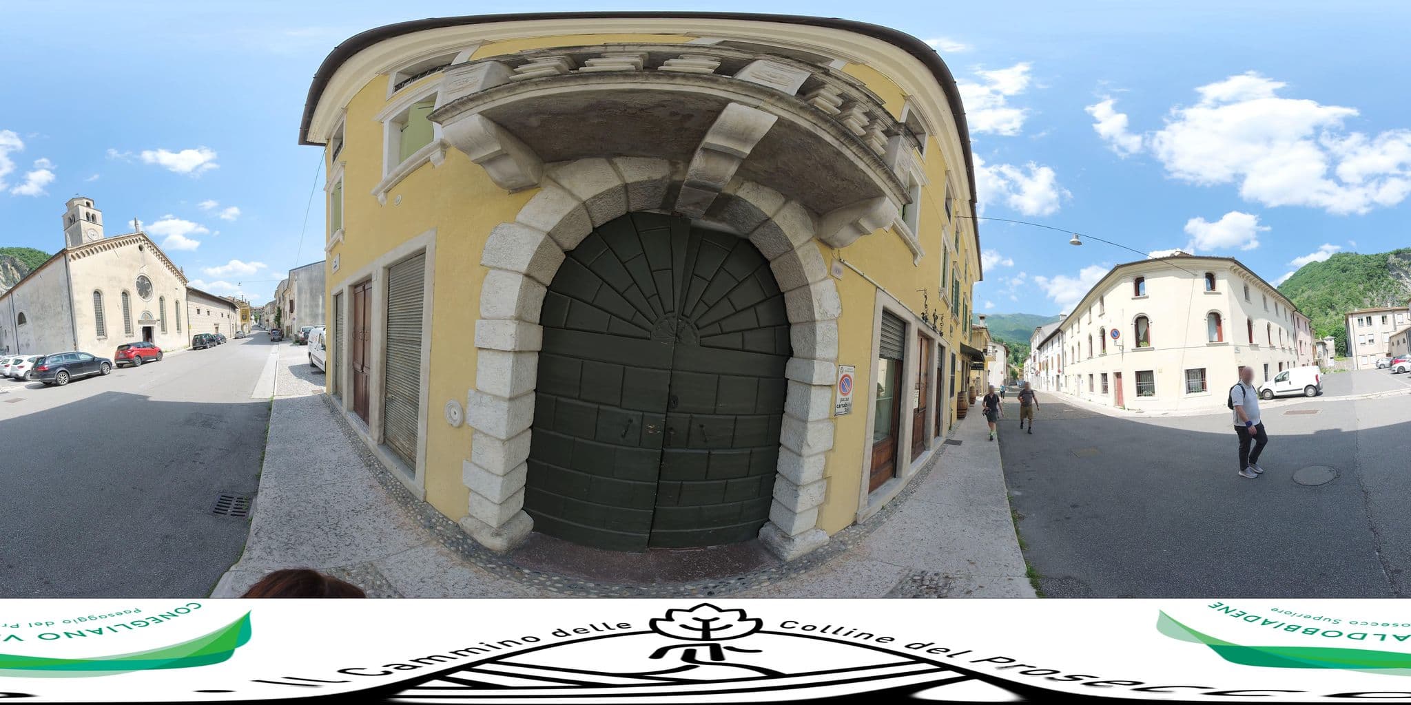 Street view near Casa Edvige, Revine — © federicodebetto (CC BY-SA · Mapillary)