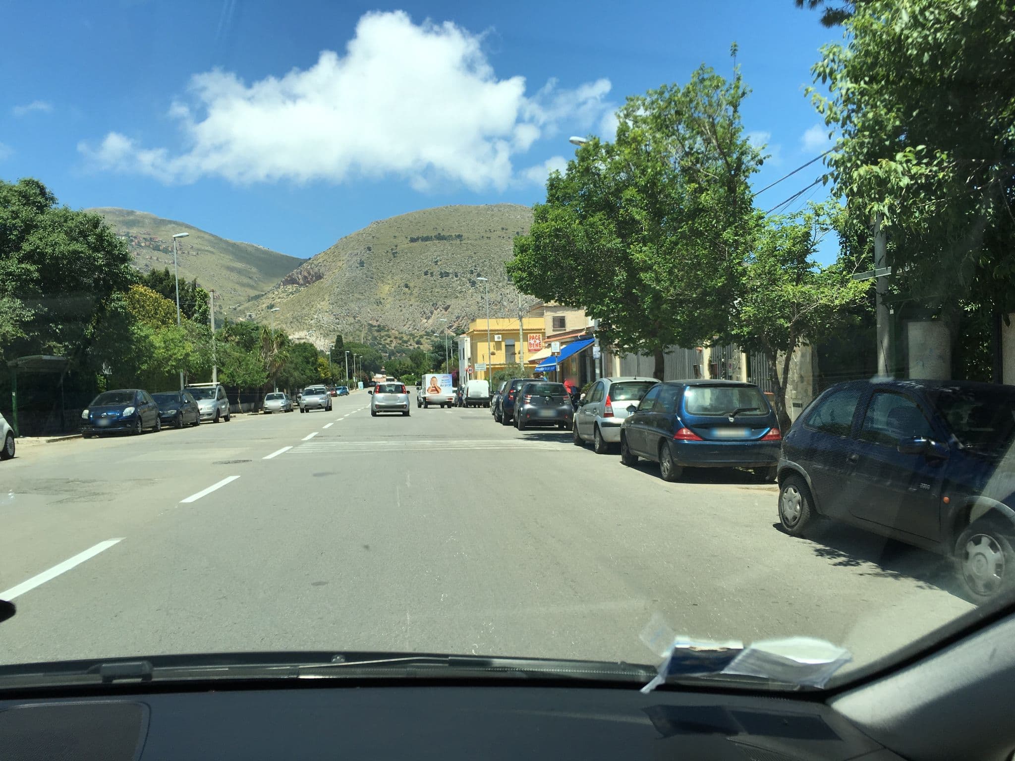 Street view near Profumo di Gelsomino, Sferracavallo — © mackerski (CC BY-SA · Mapillary)