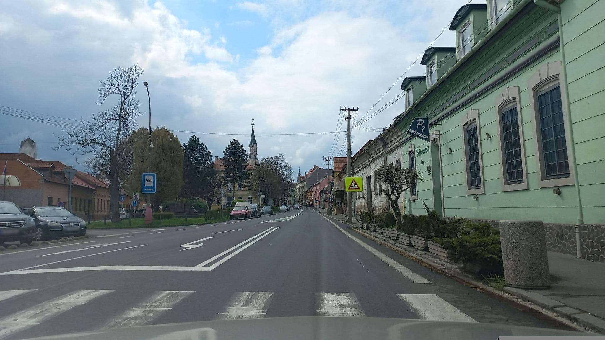 Street view near Penzión Pé7, Lučenec — © bordaben (CC BY-SA · Mapillary)