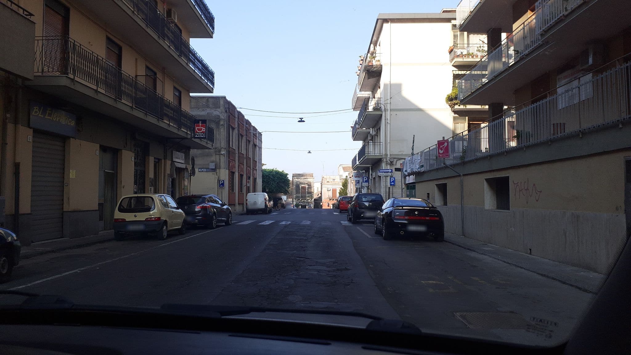 Street view near Villa Con Piscina, Mascalucia — © agliatav (CC BY-SA · Mapillary)