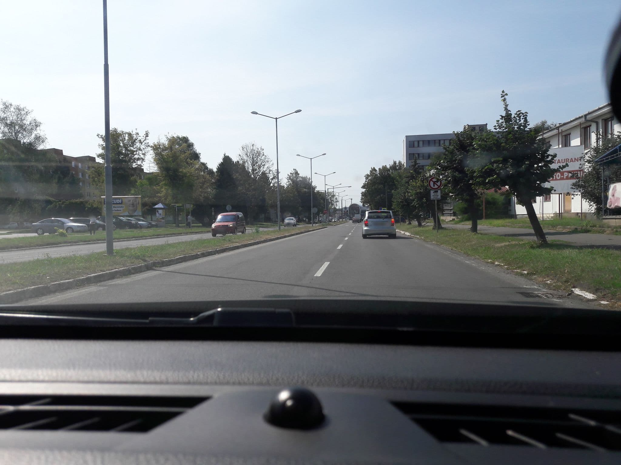 Street view near Biela Labuť, Michalovce — © durko_freemap (CC BY-SA · Mapillary)