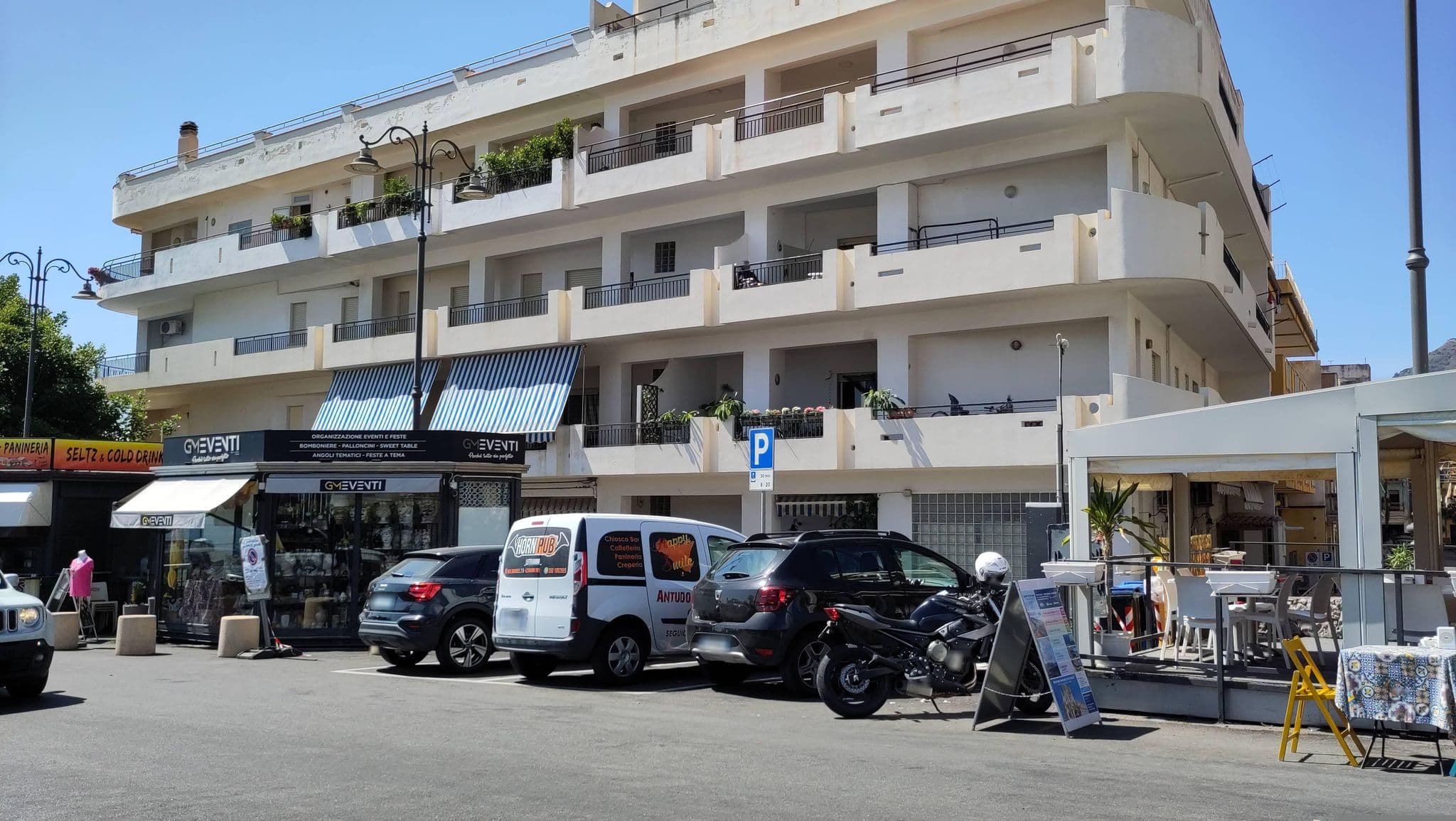 Street view near San Vincenzo, Letojanni — © marcuscalabresus (CC BY-SA · Mapillary)