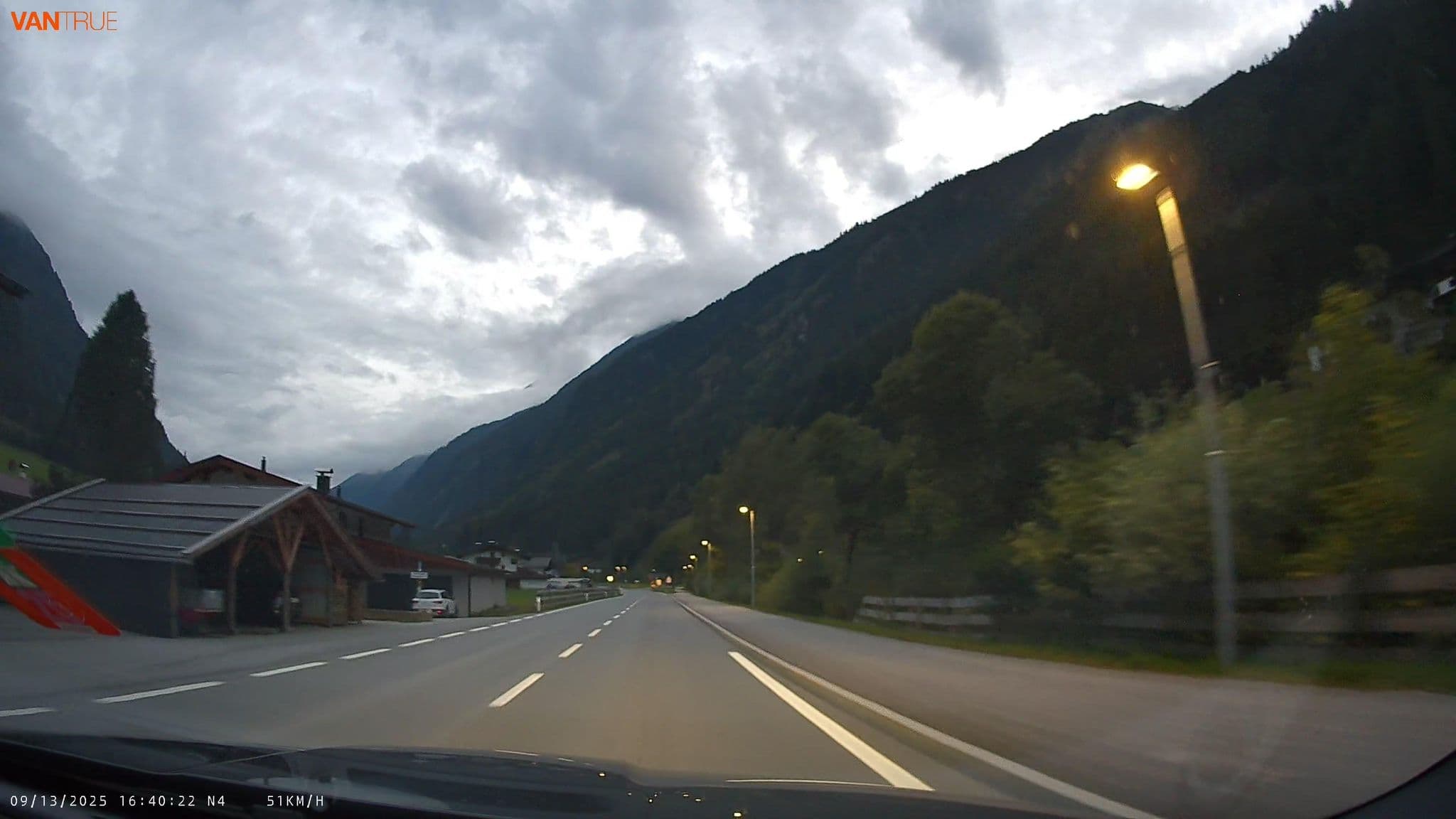 Street view near Steinbichlhof, Neustift im Stubaital