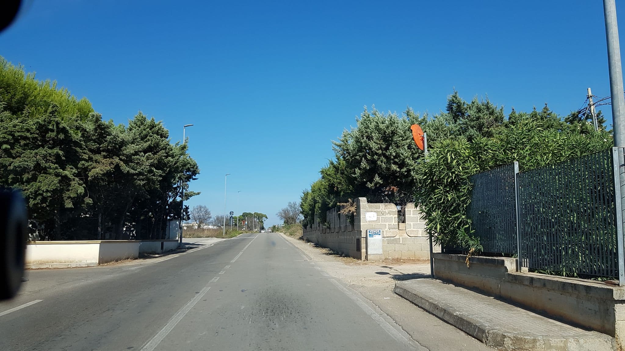 Street view near Tenuta La Pineta, Porto Cesareo — © ale_zena_it (CC BY-SA · Mapillary)