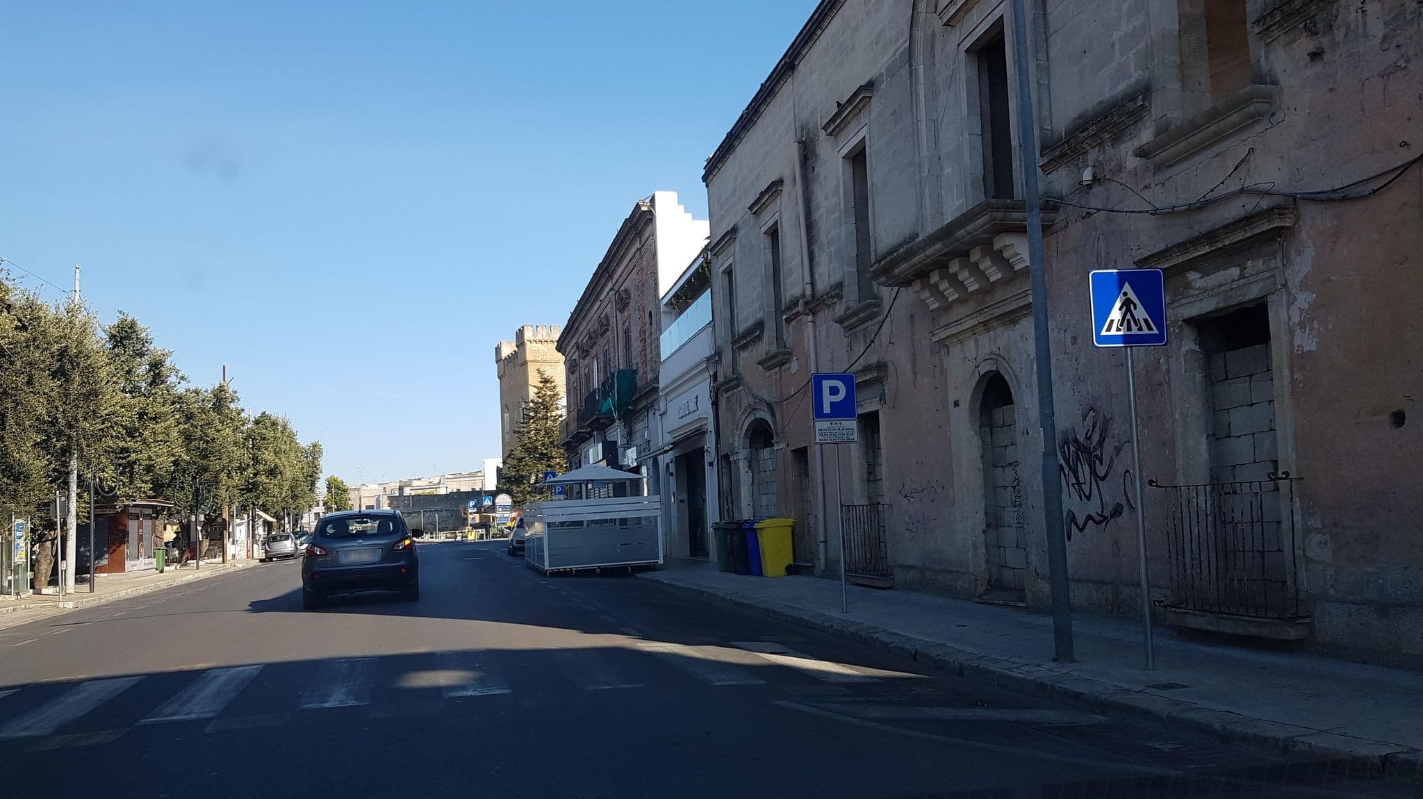 Street view near Il Normanno, Mesagne — © ale_zena_it (CC BY-SA · Mapillary)