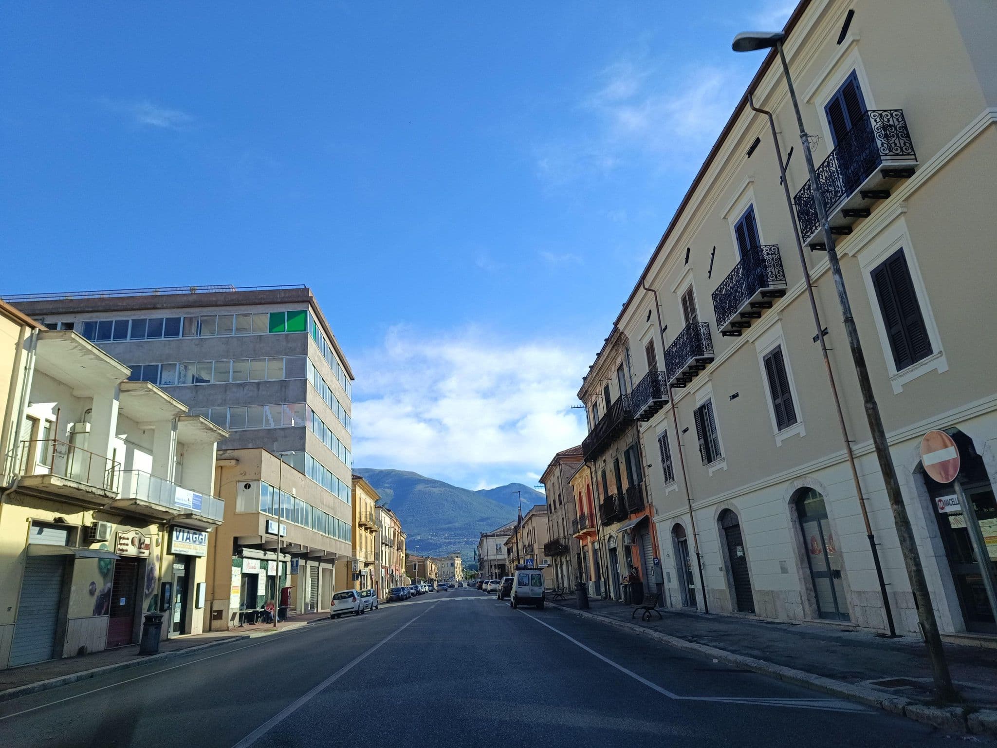 Street view near Hotel Valentino SRL, Sora — © odiug (CC BY-SA · Mapillary)