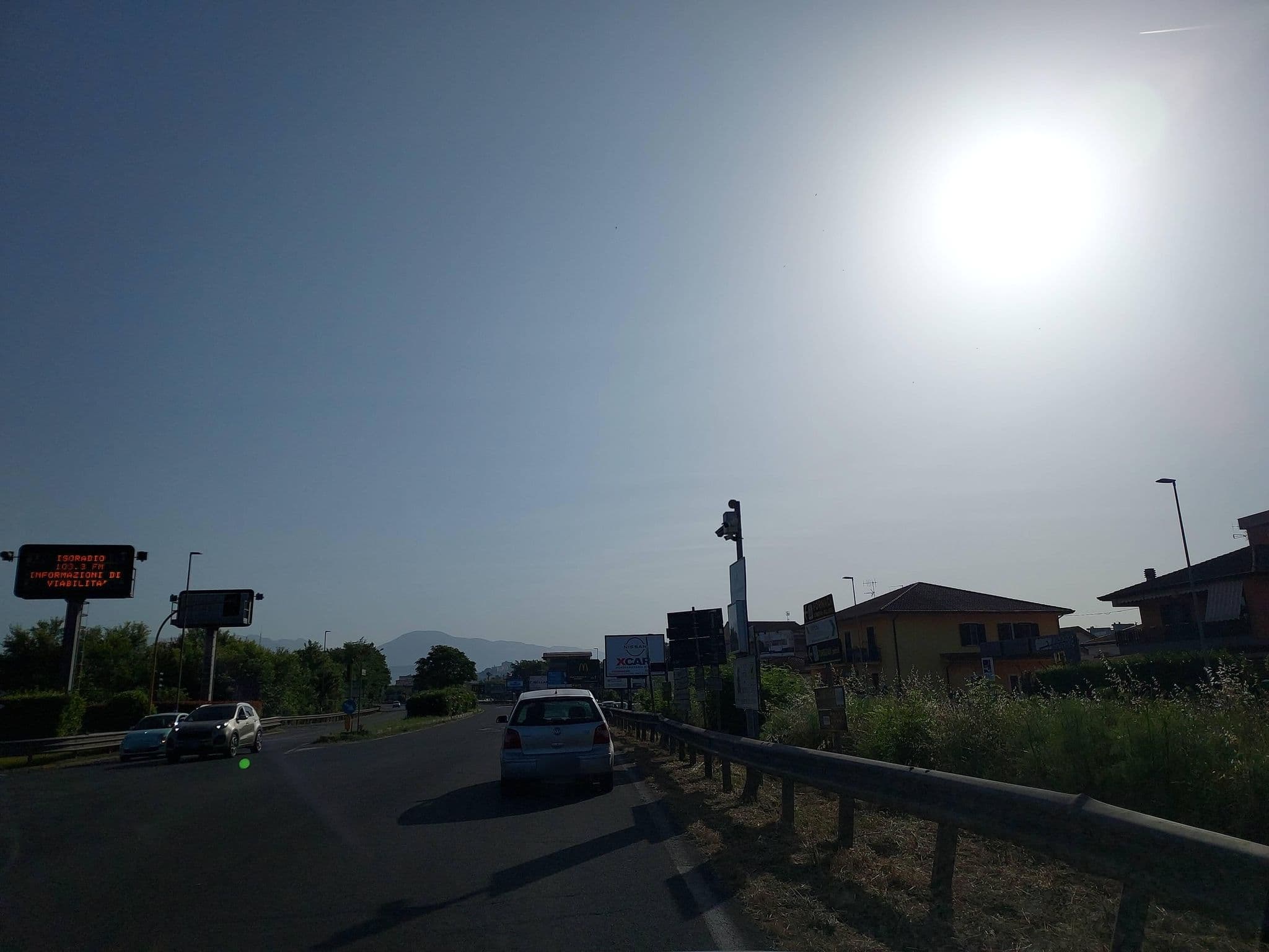 Street view near Hotel Ristorante La Trattoria, Frosinone — © odiug (CC BY-SA · Mapillary)