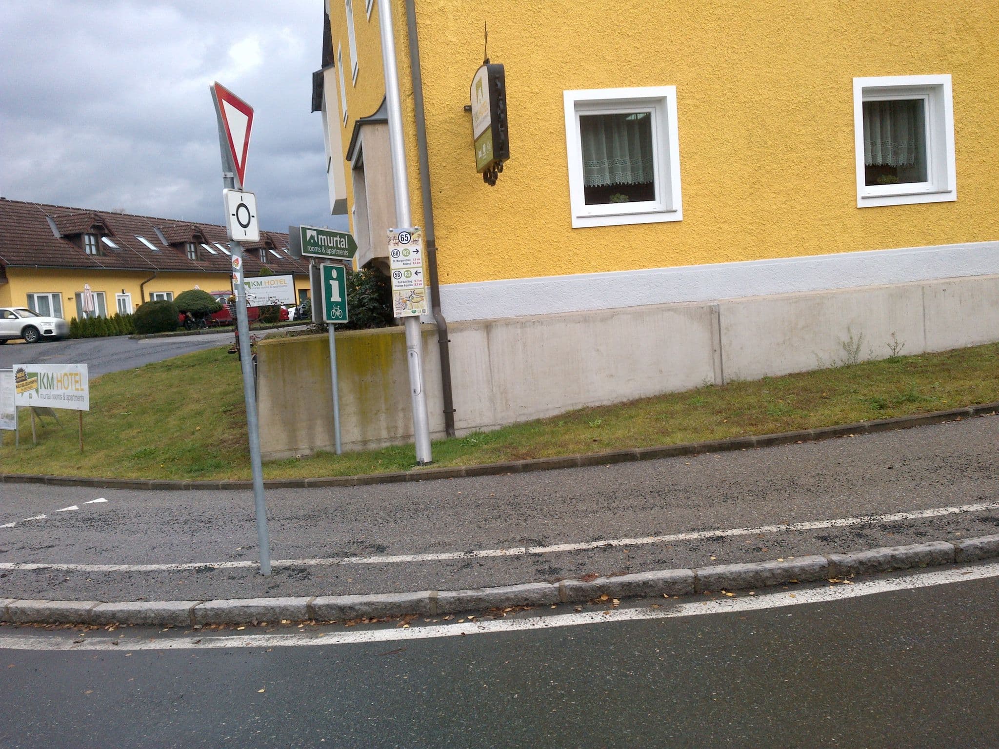 Street view near KM Hotel murtal, Knittelfeld — © deleted_user (CC BY-SA · Mapillary)