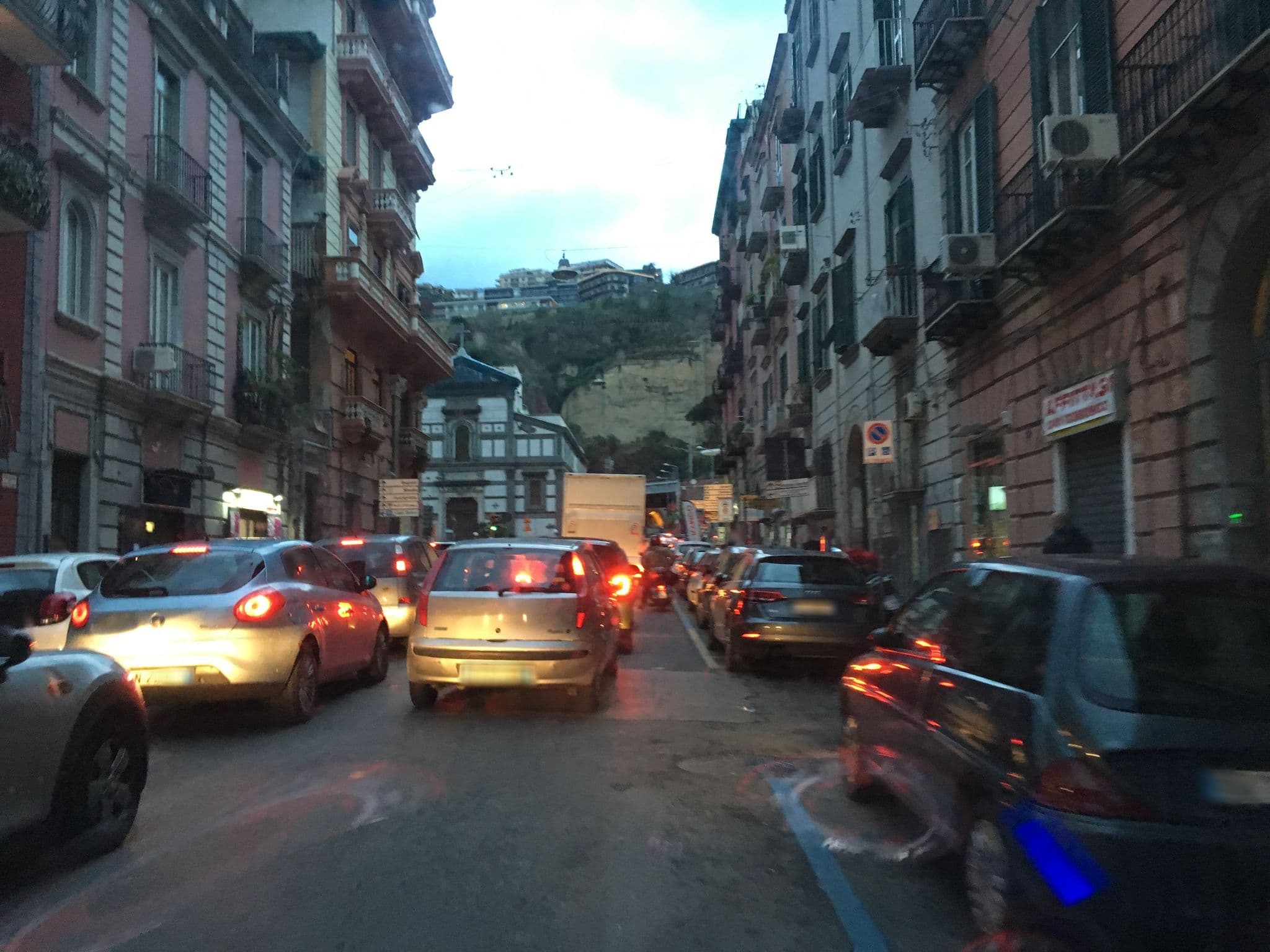 Street view near Virgil's Room, Chiaia — © andrea96 (CC BY-SA · Mapillary)