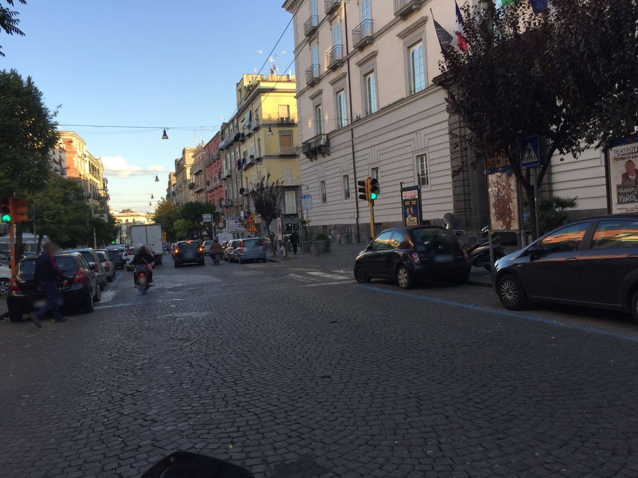 Street view near Palazzo Caracciolo Napoli, San Lorenzo — © luis92 (CC BY-SA · Mapillary)