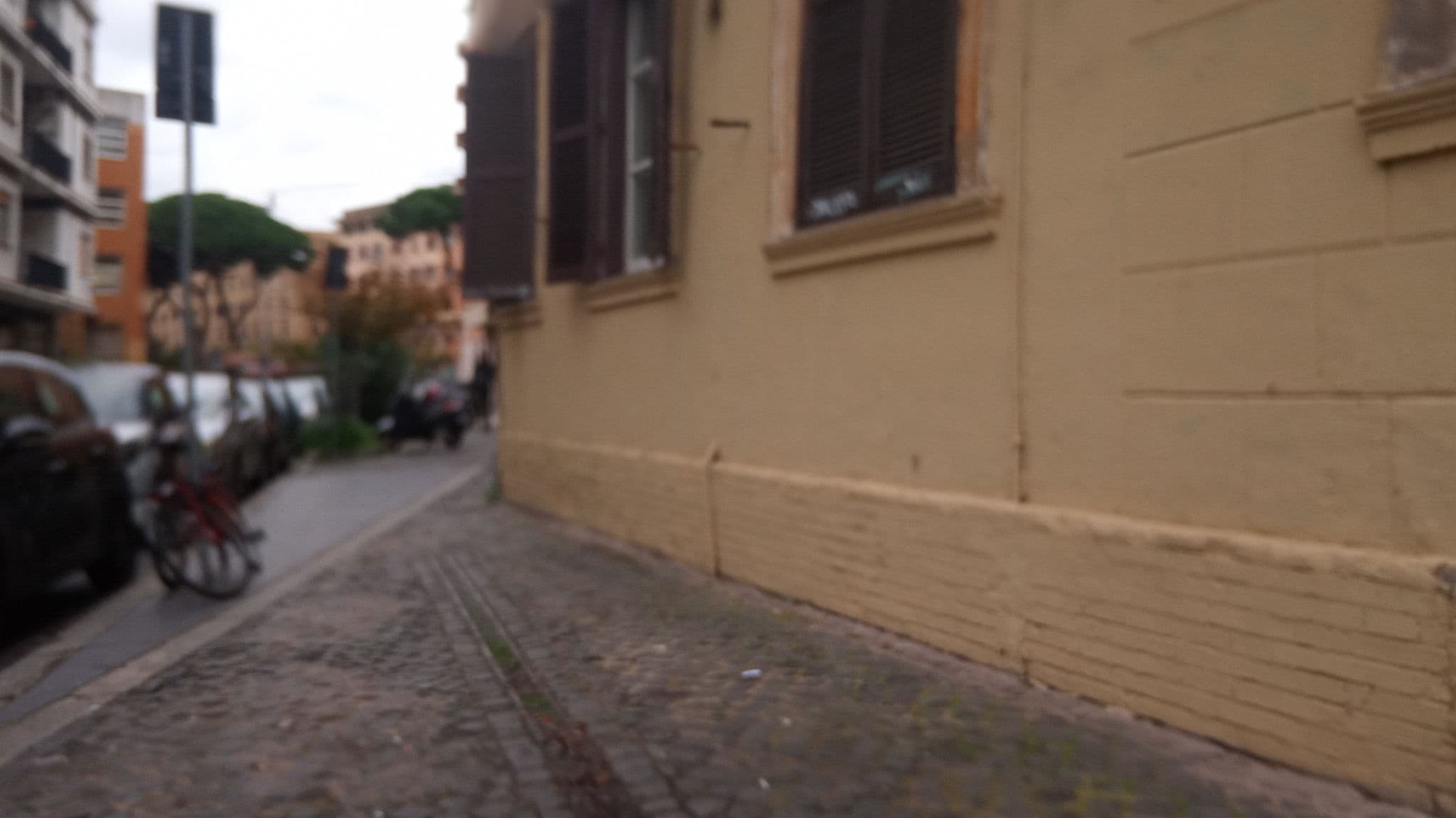 Street view near San Lorenzo Rooms, Esquilino — © alesarrett (CC BY-SA · Mapillary)