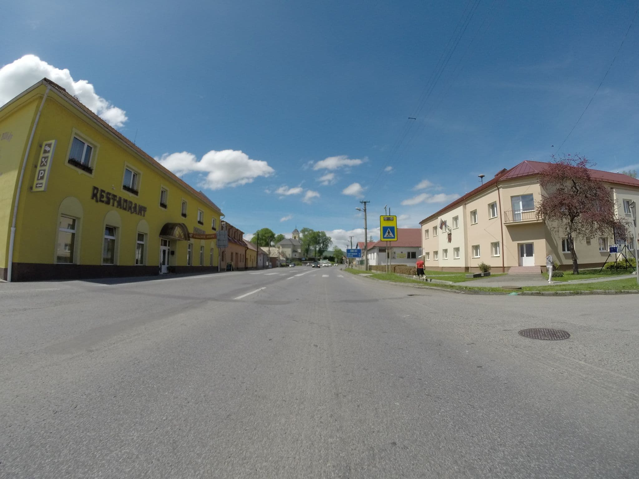 Street view near Penzión Zlatý Dukát, Zvolen — © kayle (CC BY-SA · Mapillary)