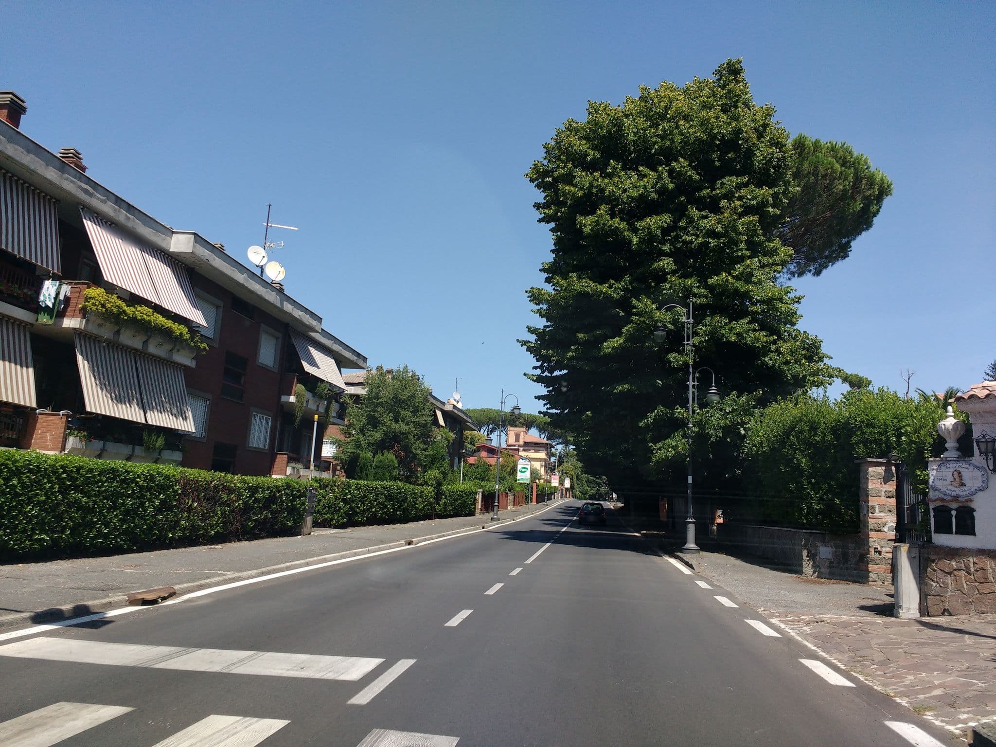 Street view near Vittoria Colonna, Marino — © thetornado76 (CC BY-SA · Mapillary)